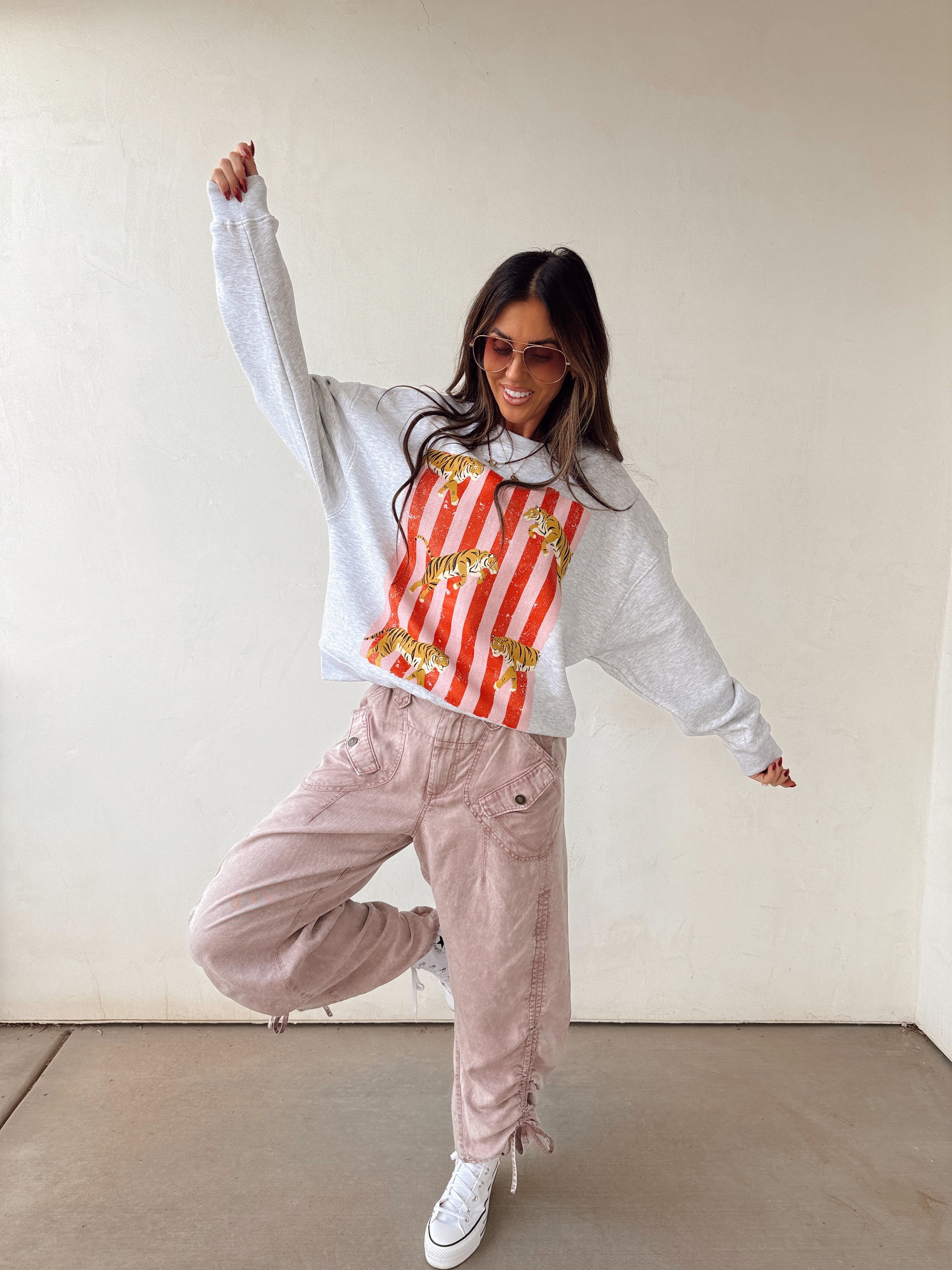 Tiger Graphic Sweatshirt