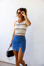 Load image into Gallery viewer, Blue Jean Baby Skirt
