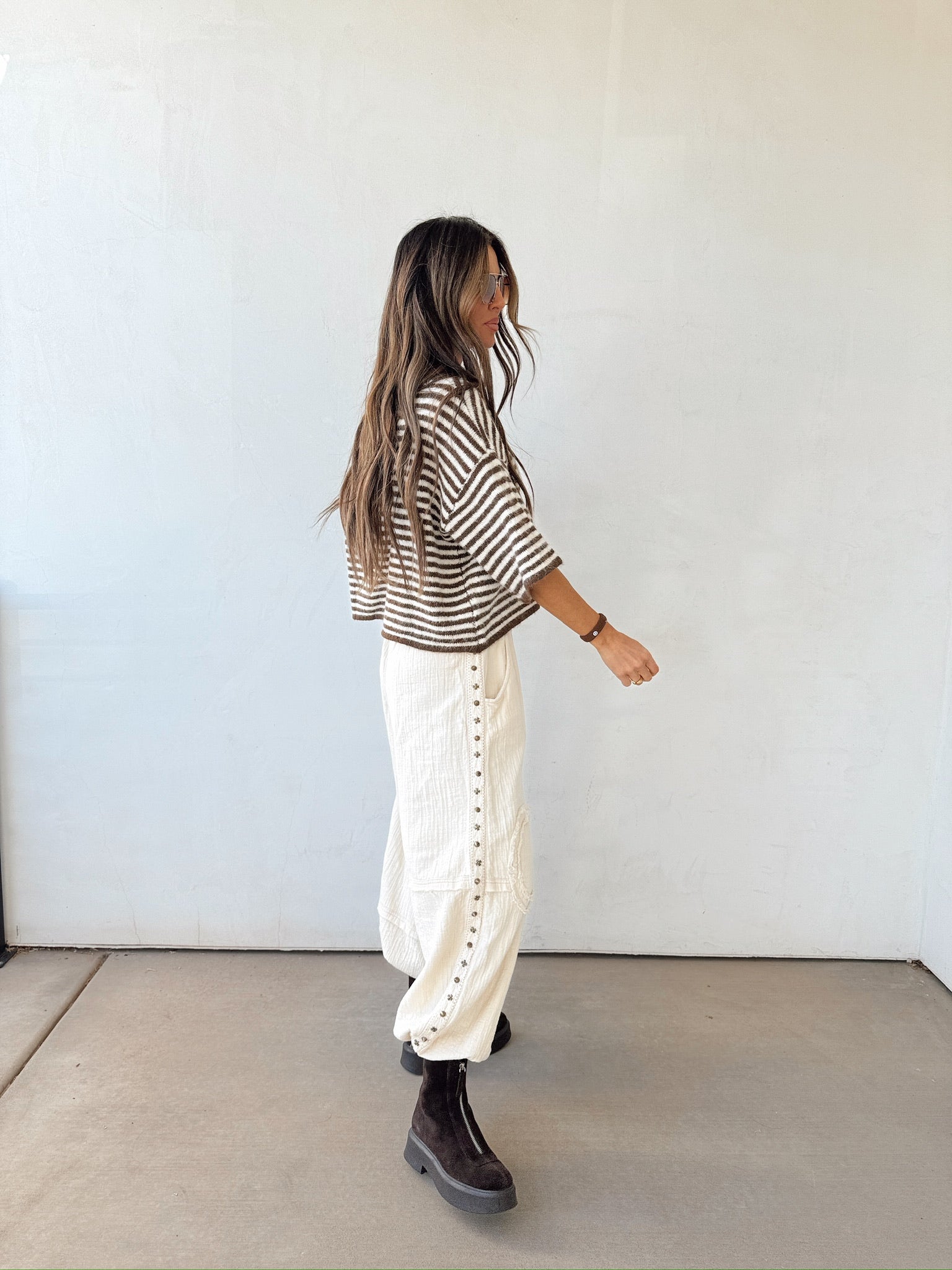 Hattie Studded joggers