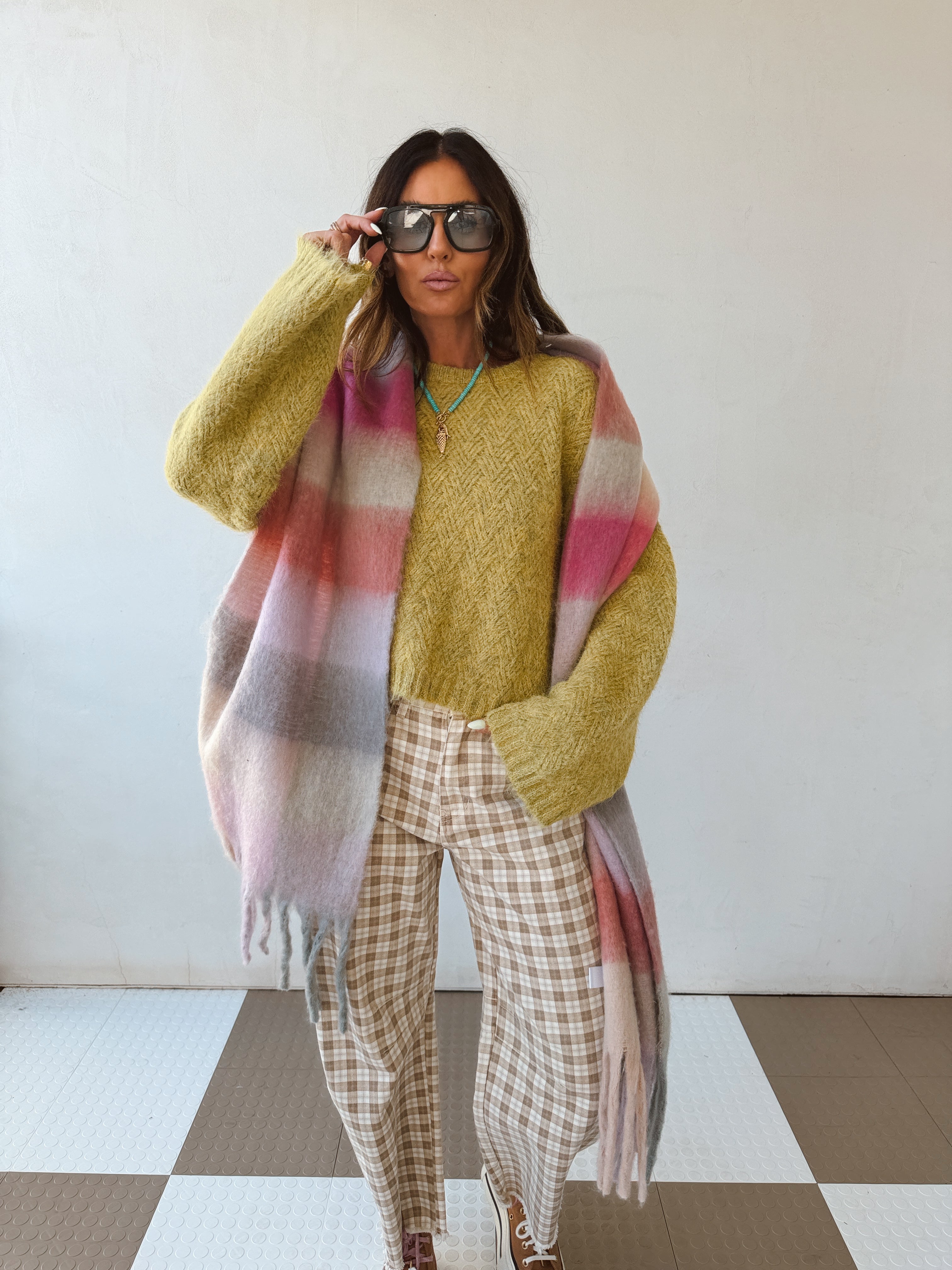 Lavender Pink Scarf