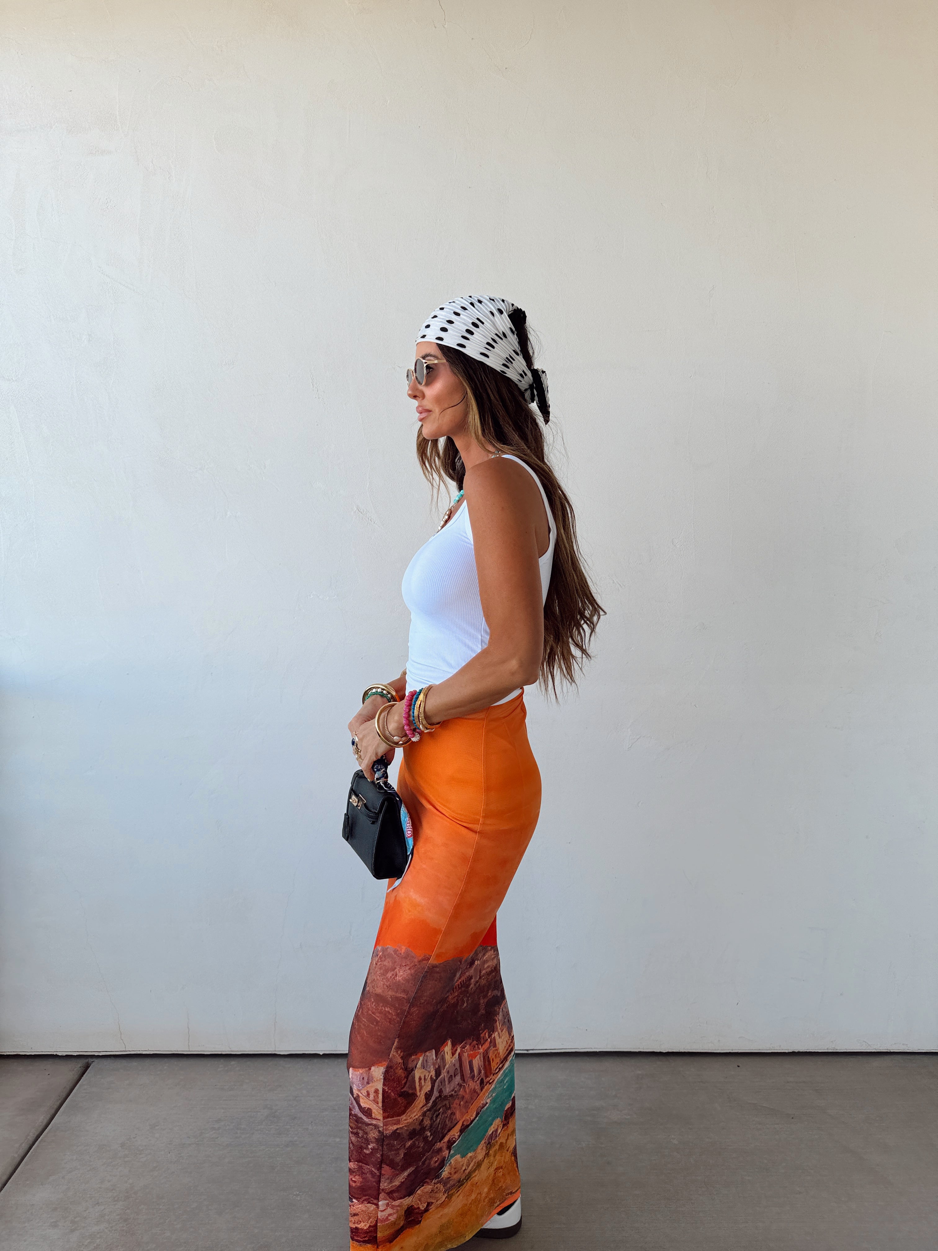Polka Dot Scarf