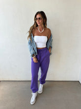 Load image into Gallery viewer, Bright Soul Sweatpants- Grape Soda
