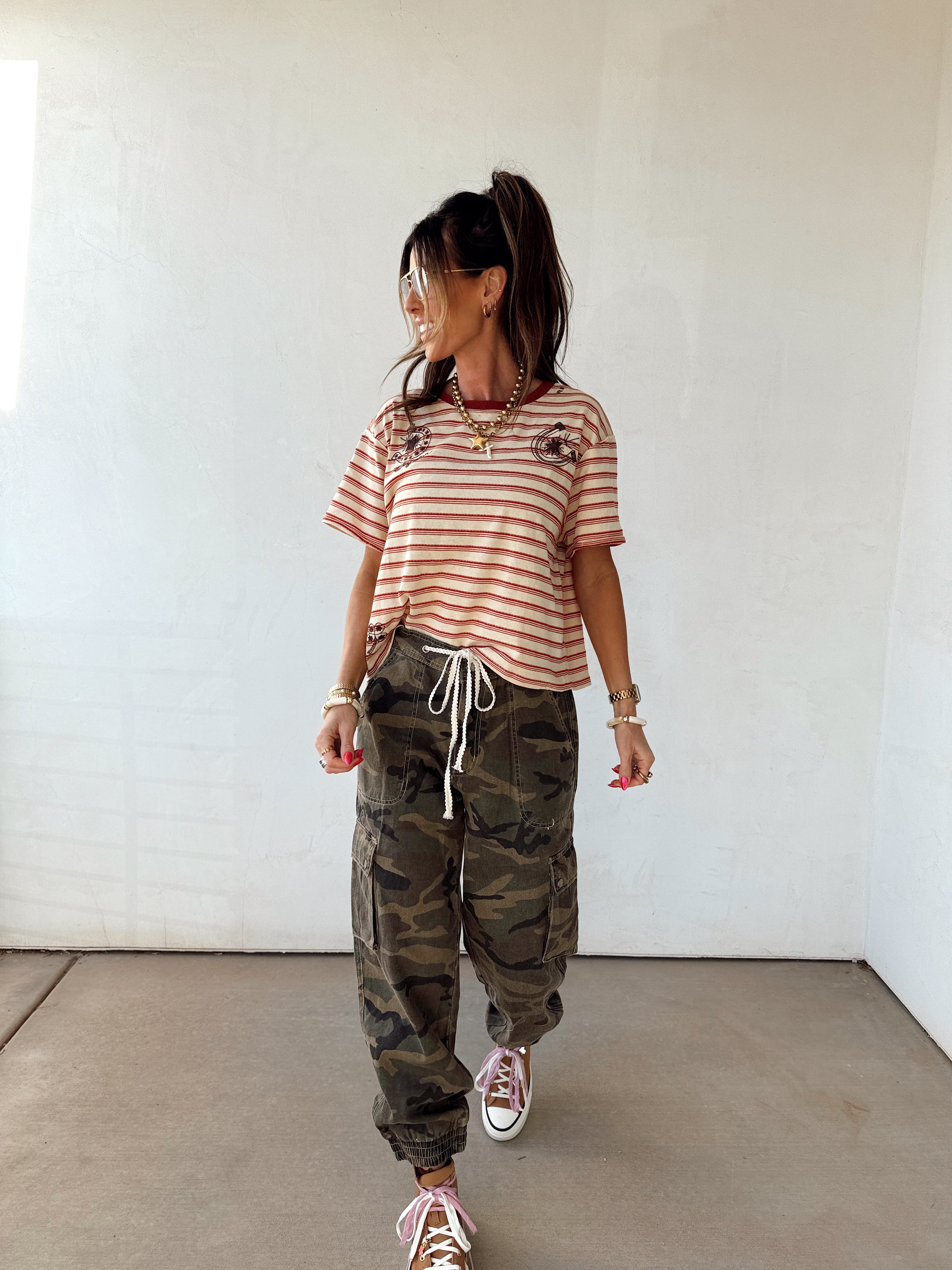 Lucky Lines Graphic Tee