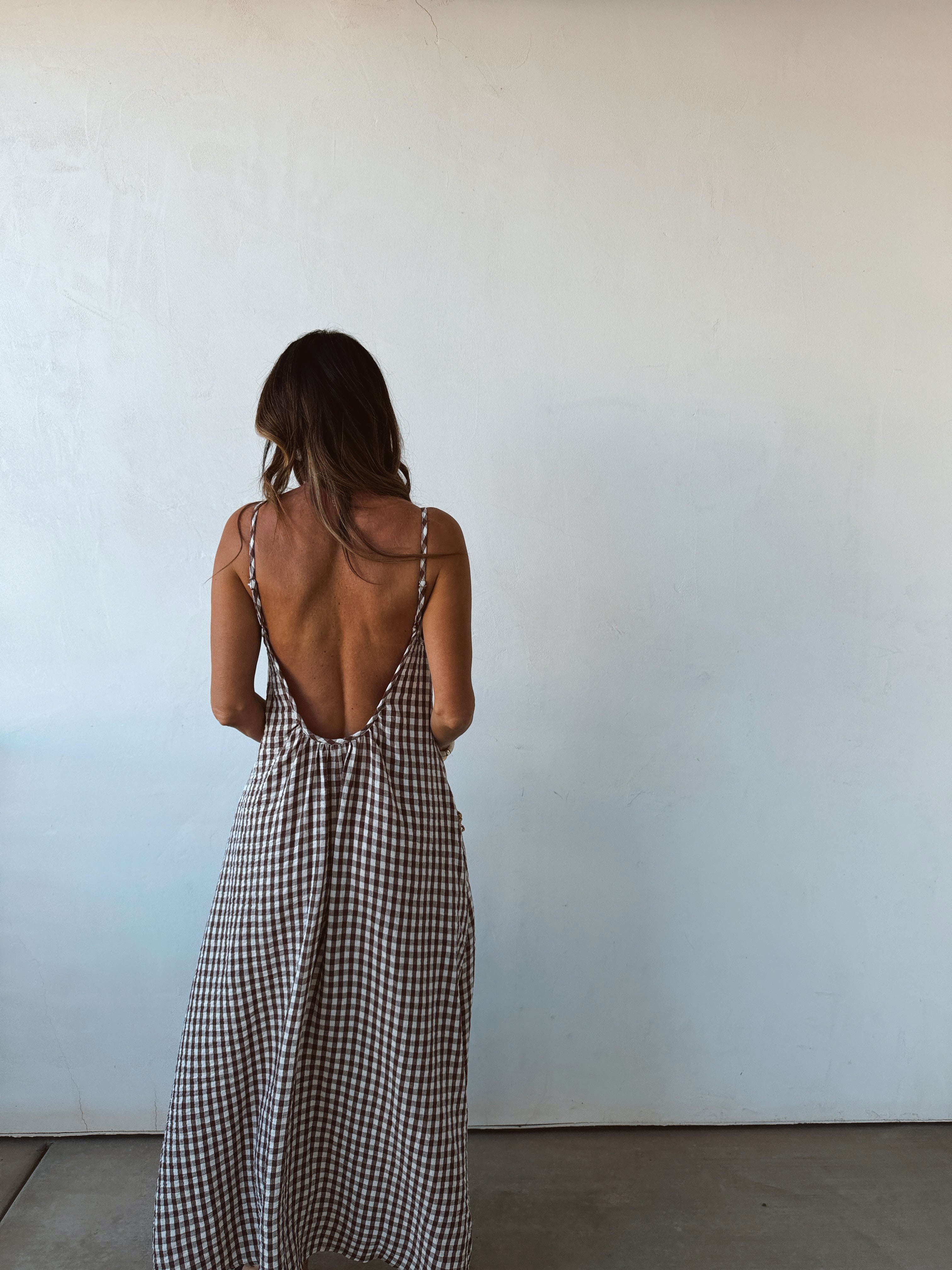 Girlfriend Gingham Dress