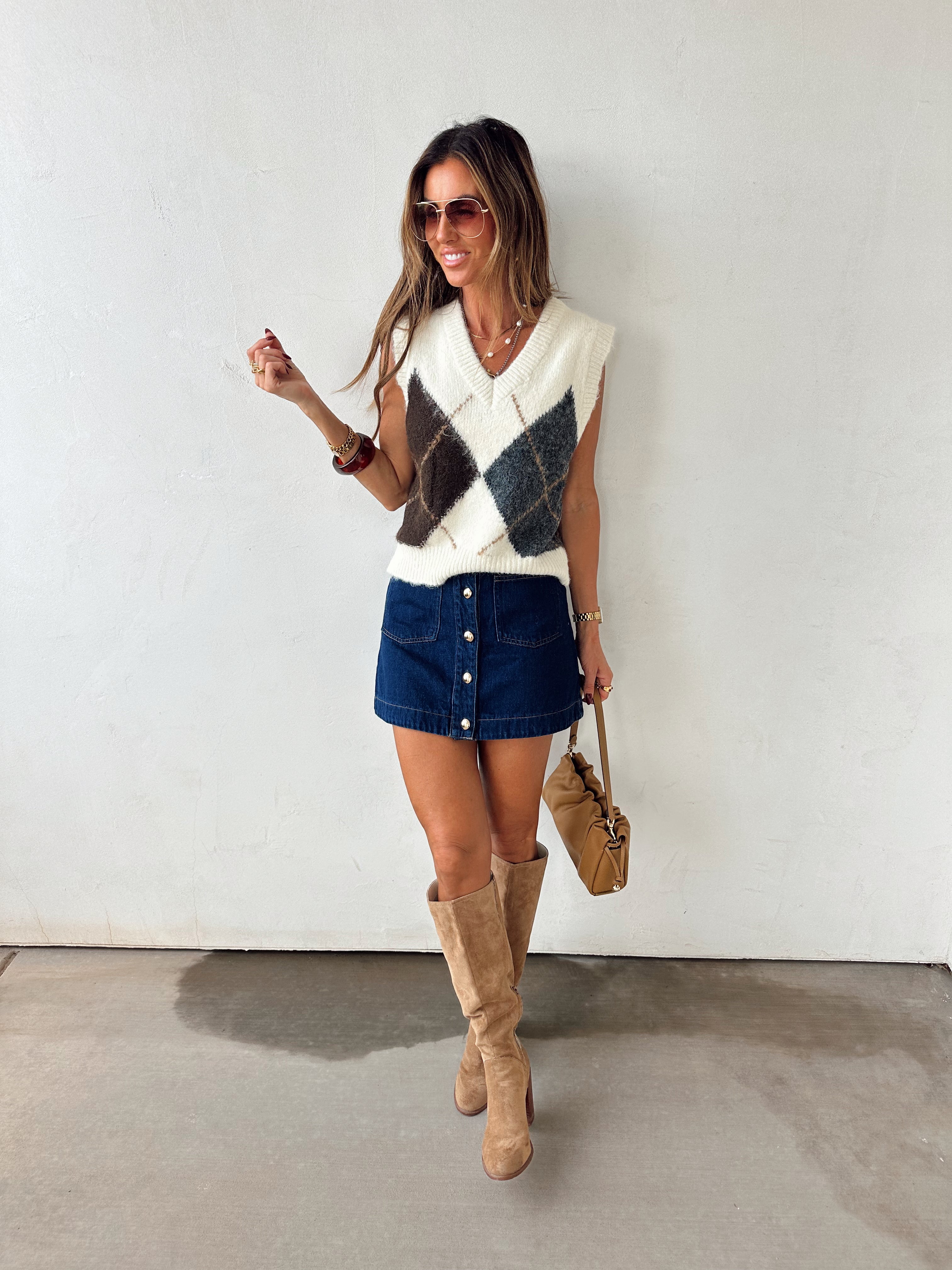 Oxford Sweater Vest