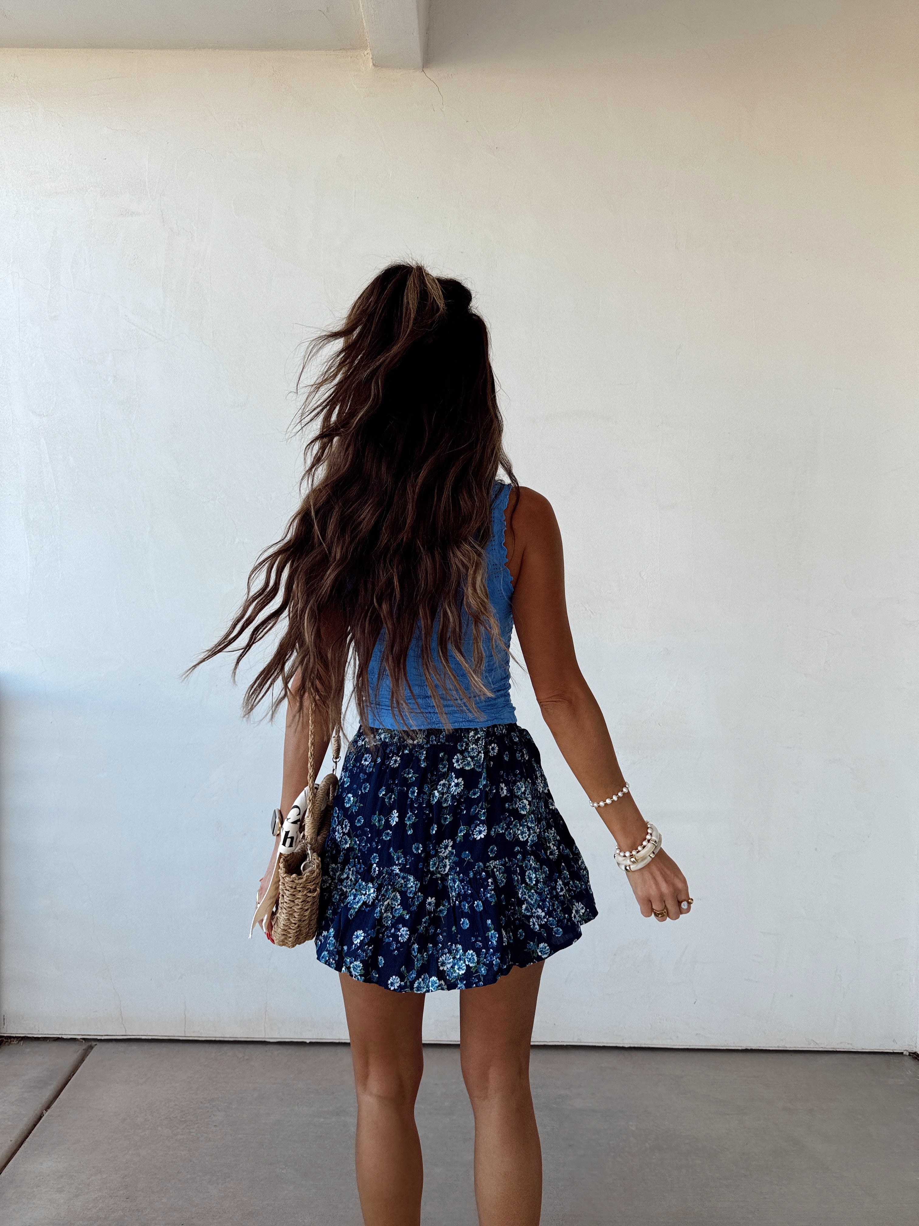 Breezy Blue Skort