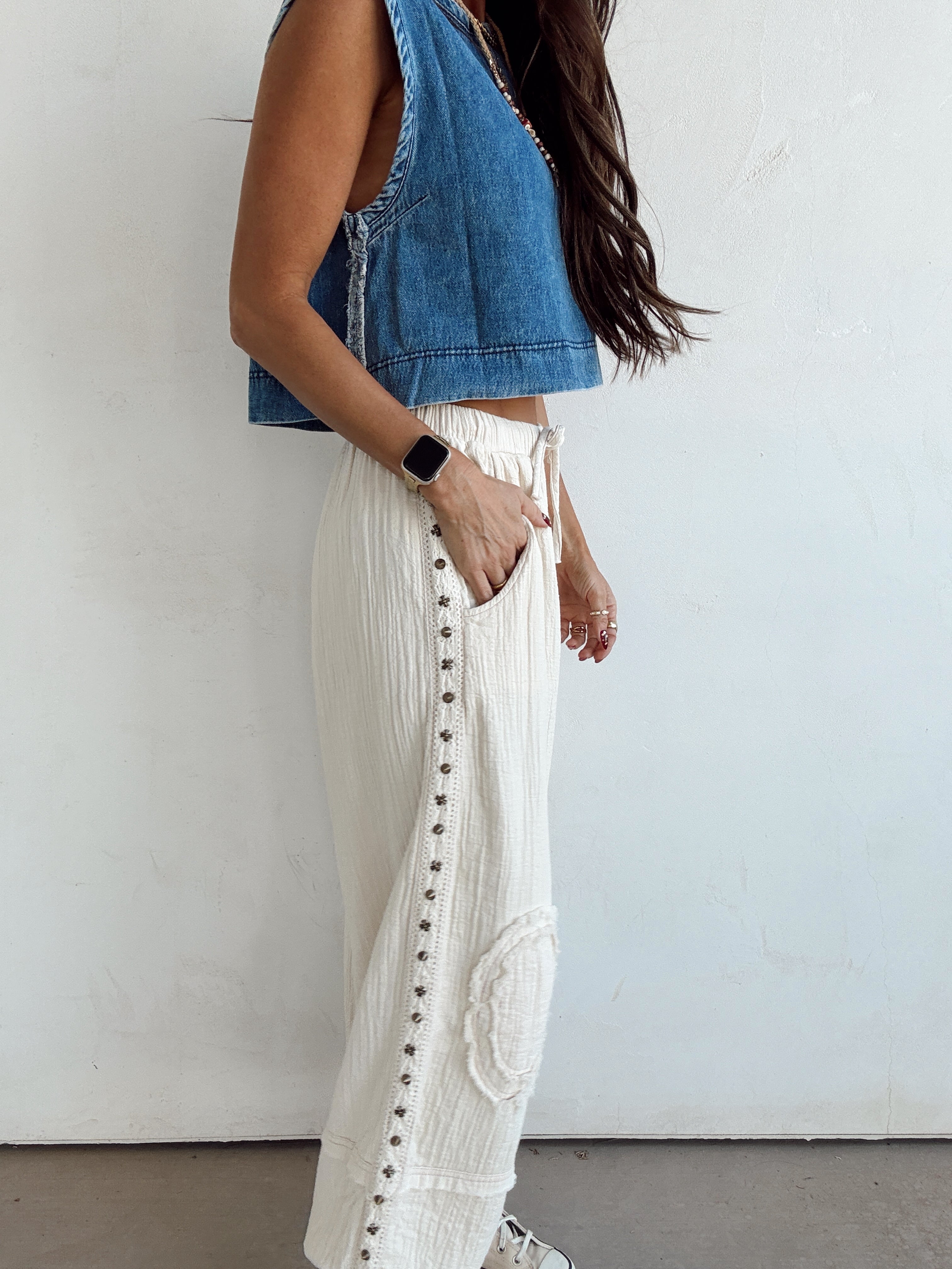 Hattie Studded joggers