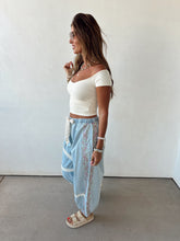 Load image into Gallery viewer, Bloomside Denim Joggers
