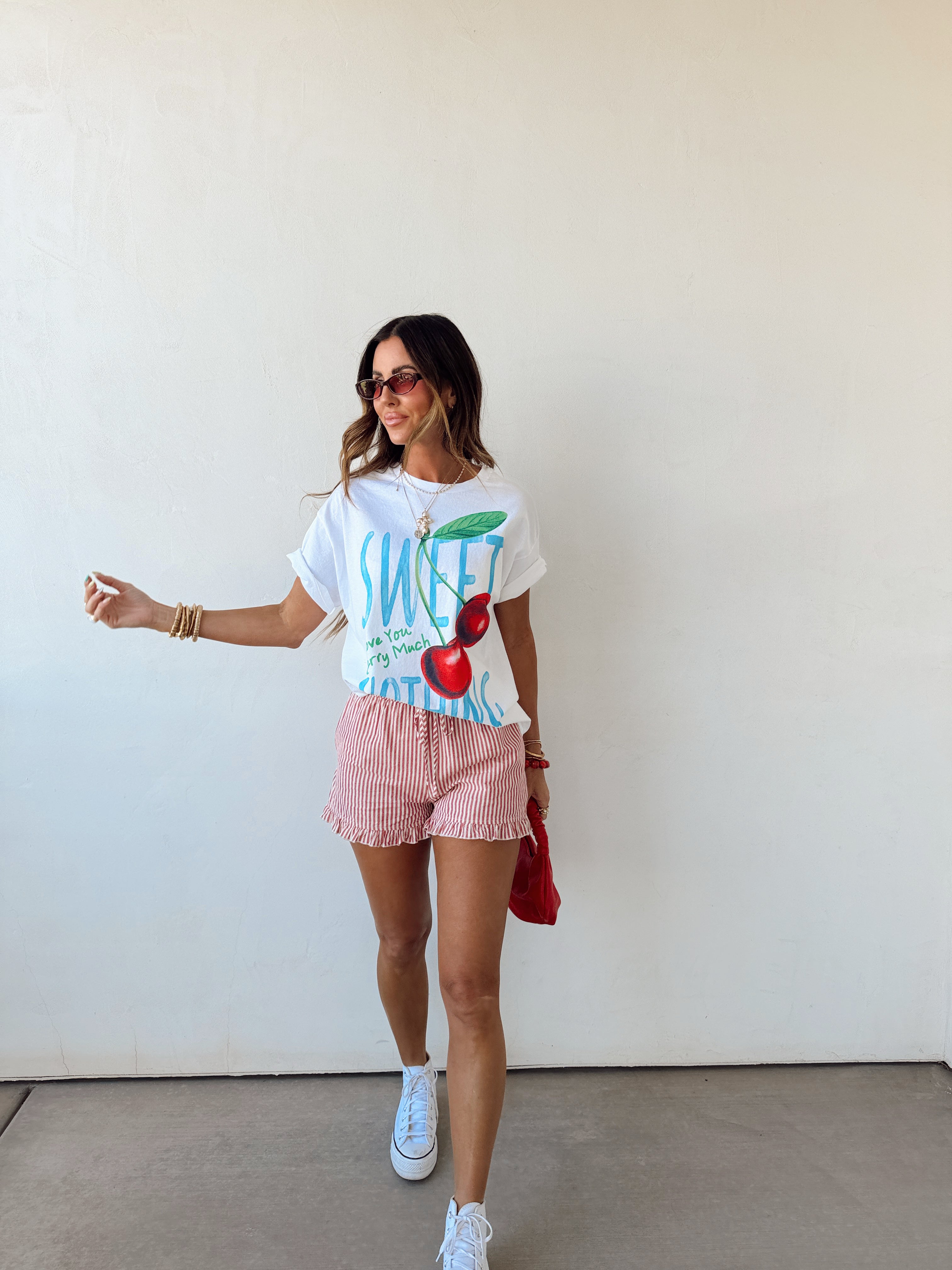 Sweet + Sunny Cherry Tee