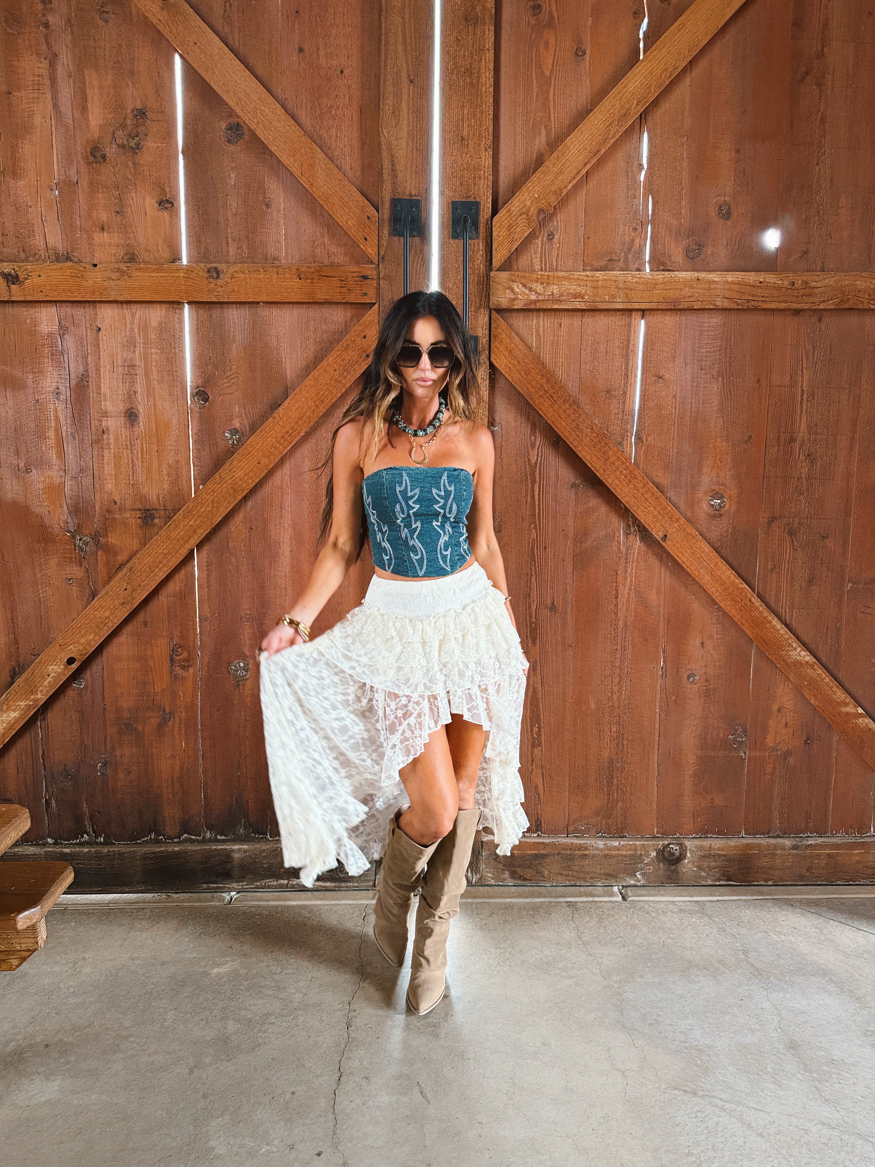 Ladies Maid Corset Top