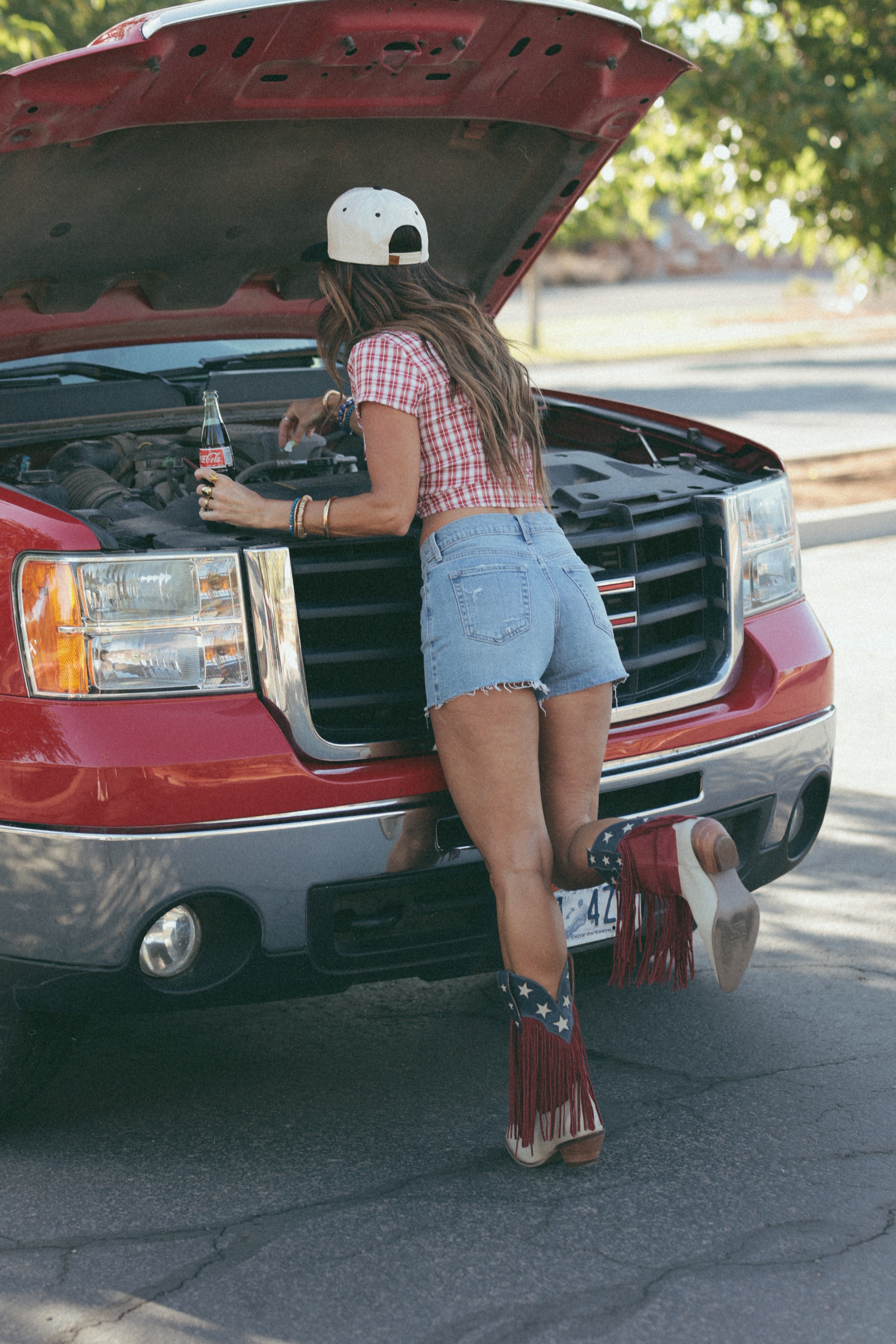 American Honey Trucker Hat