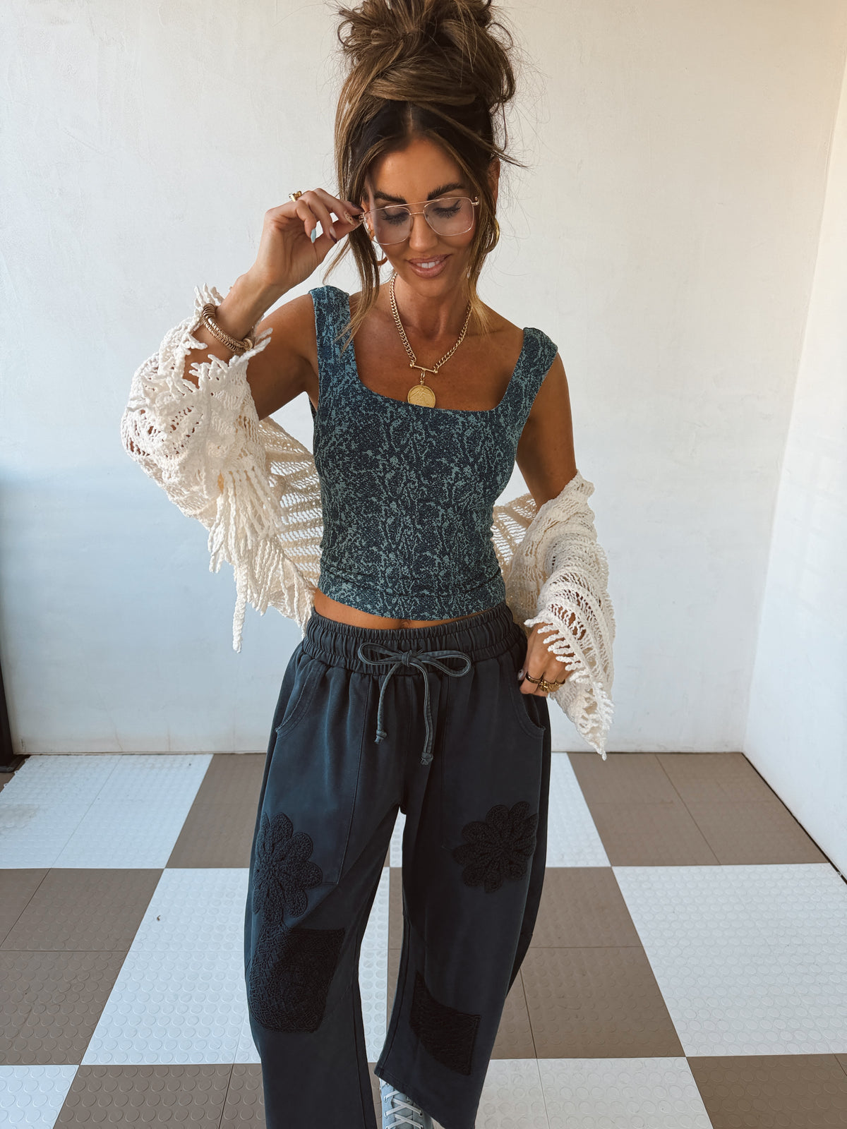 Snakeskin Top