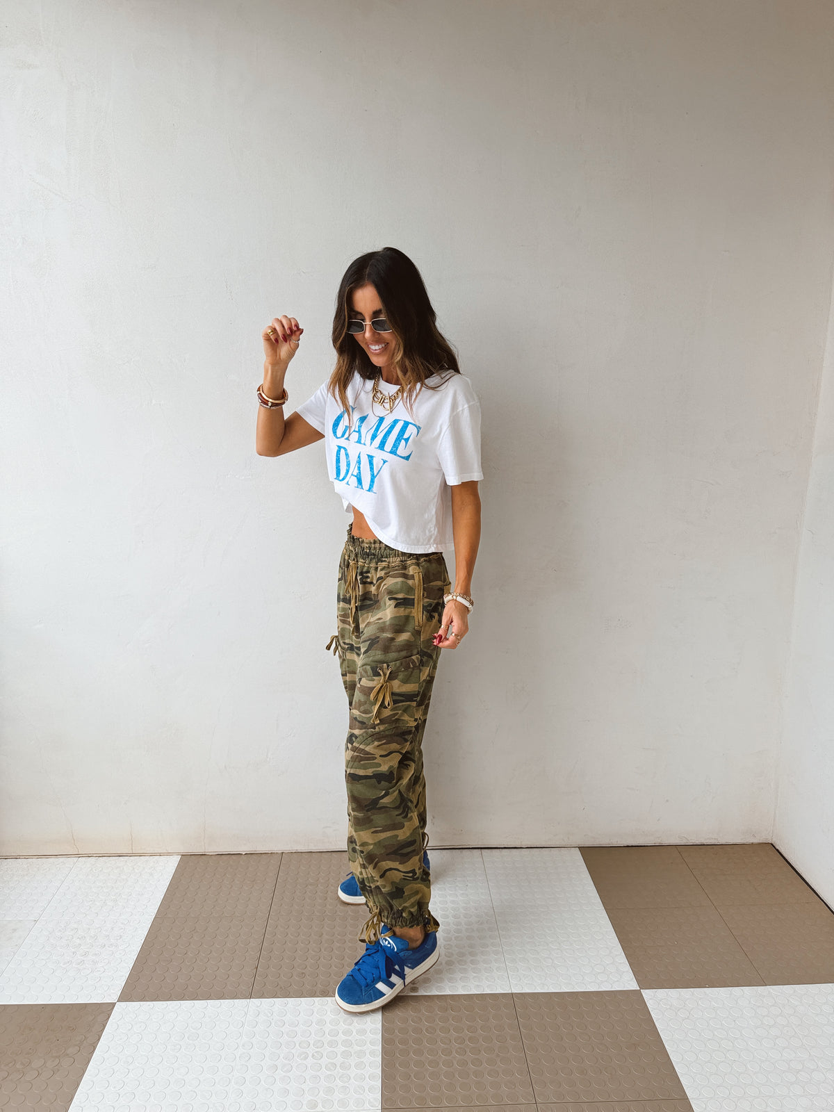 Game Day cropped Tee