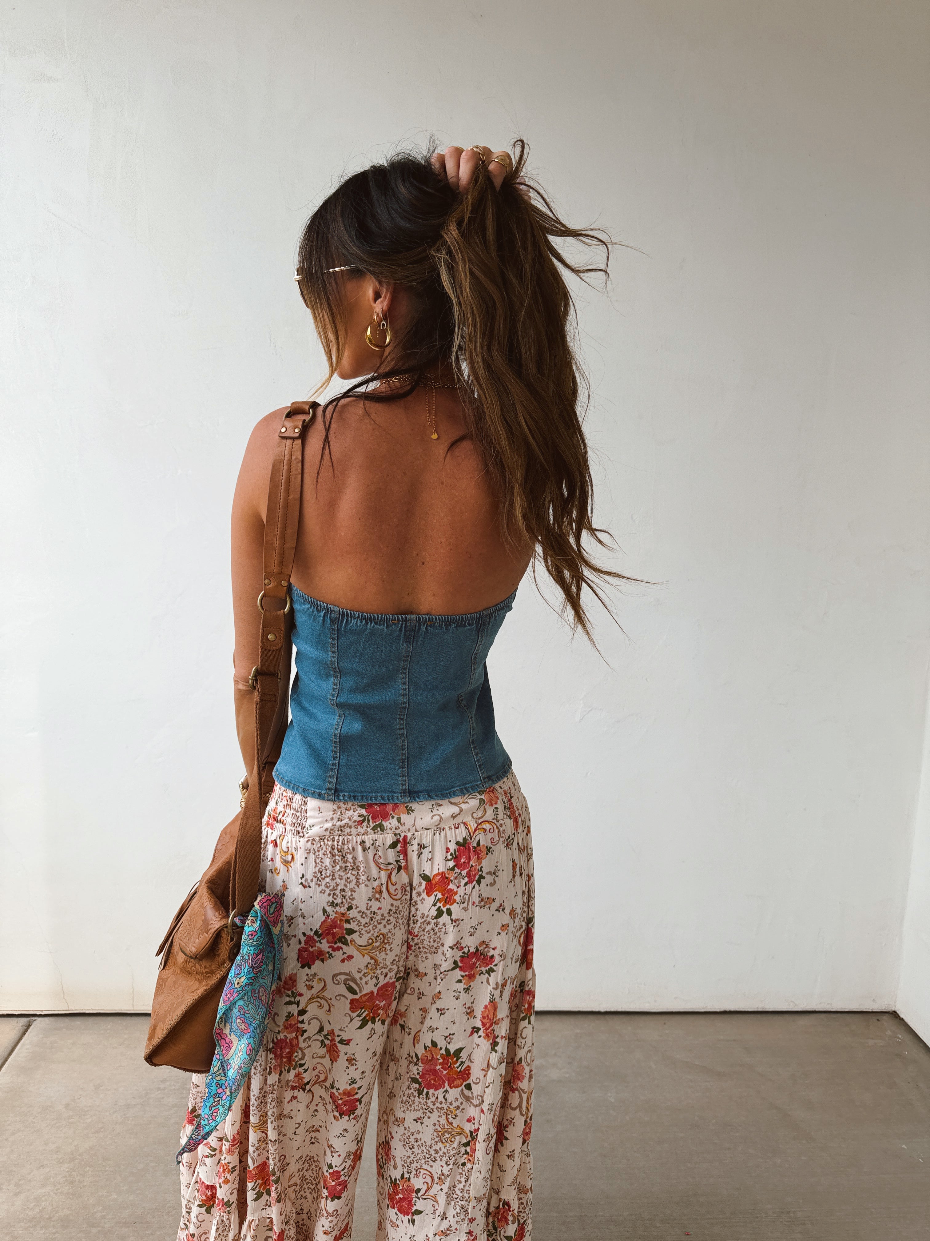 No Rules Denim Corset