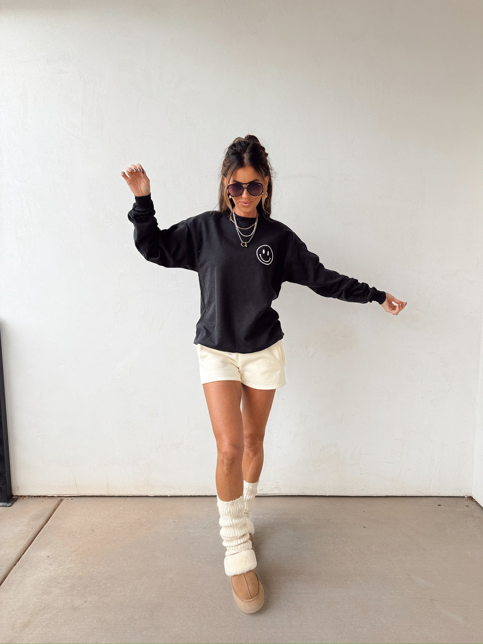 Happy ‘Lil Thang Graphic Sweatshirt