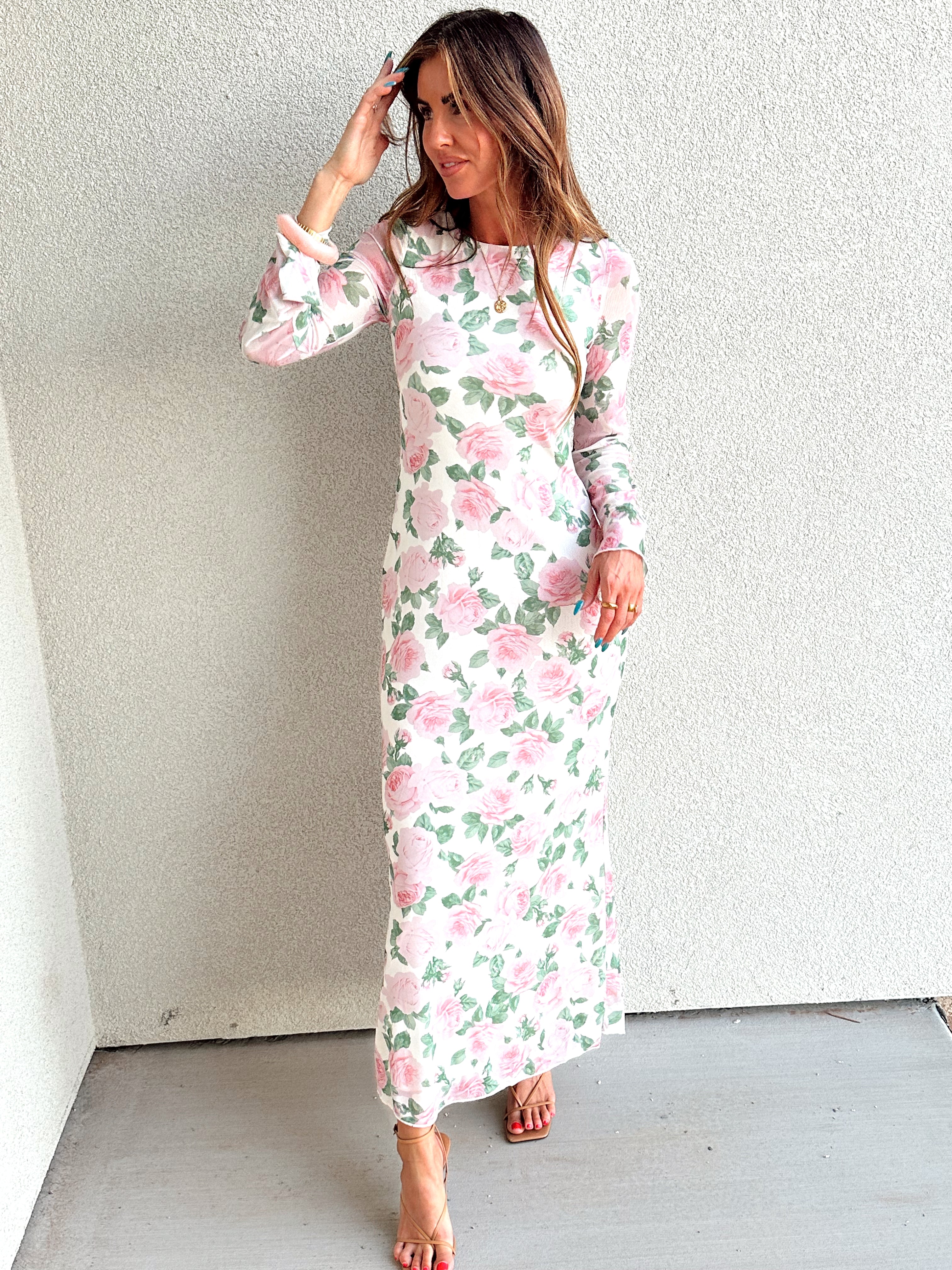 Petal Whisper Dress