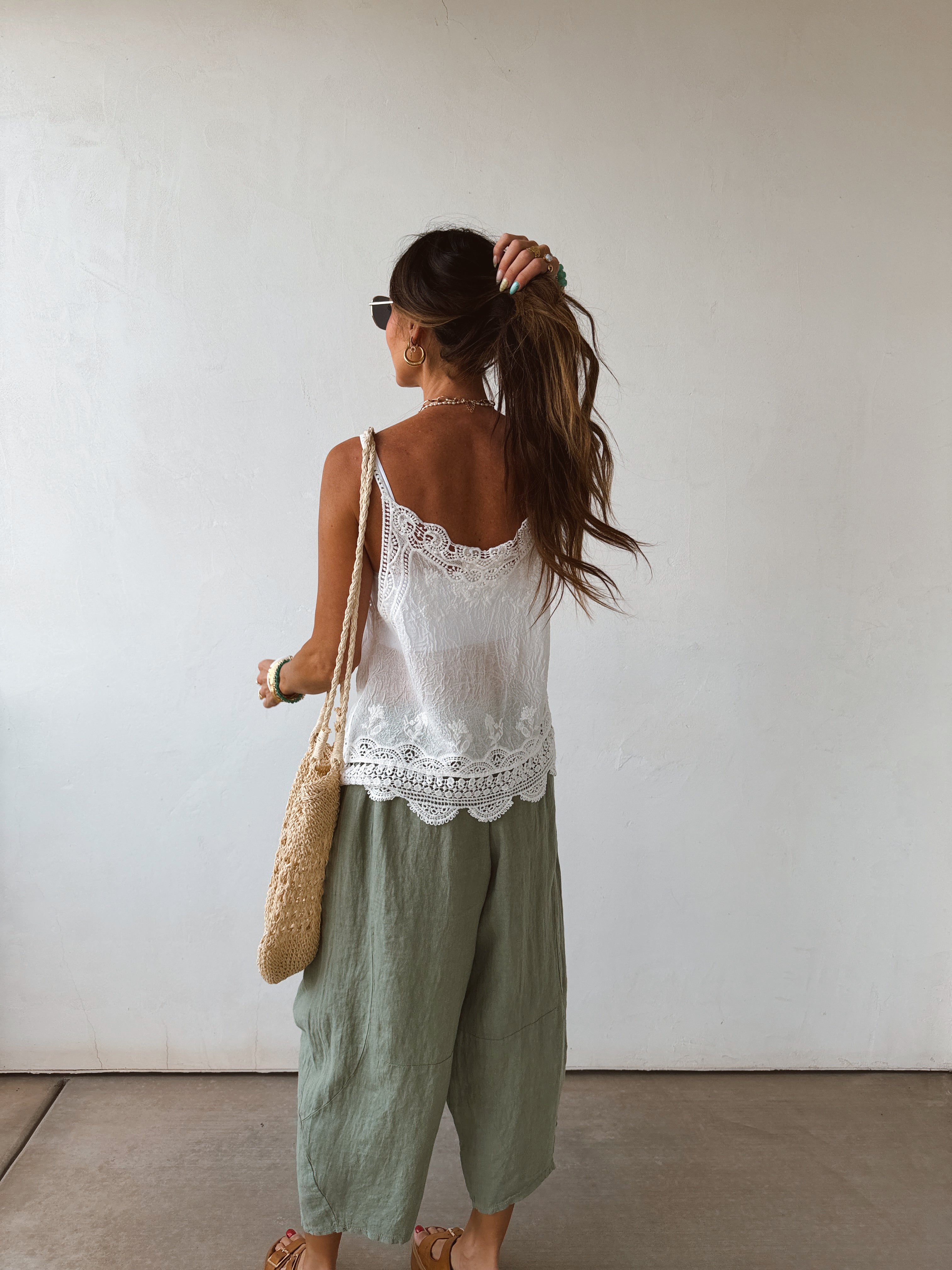 Herbal Linen Pants