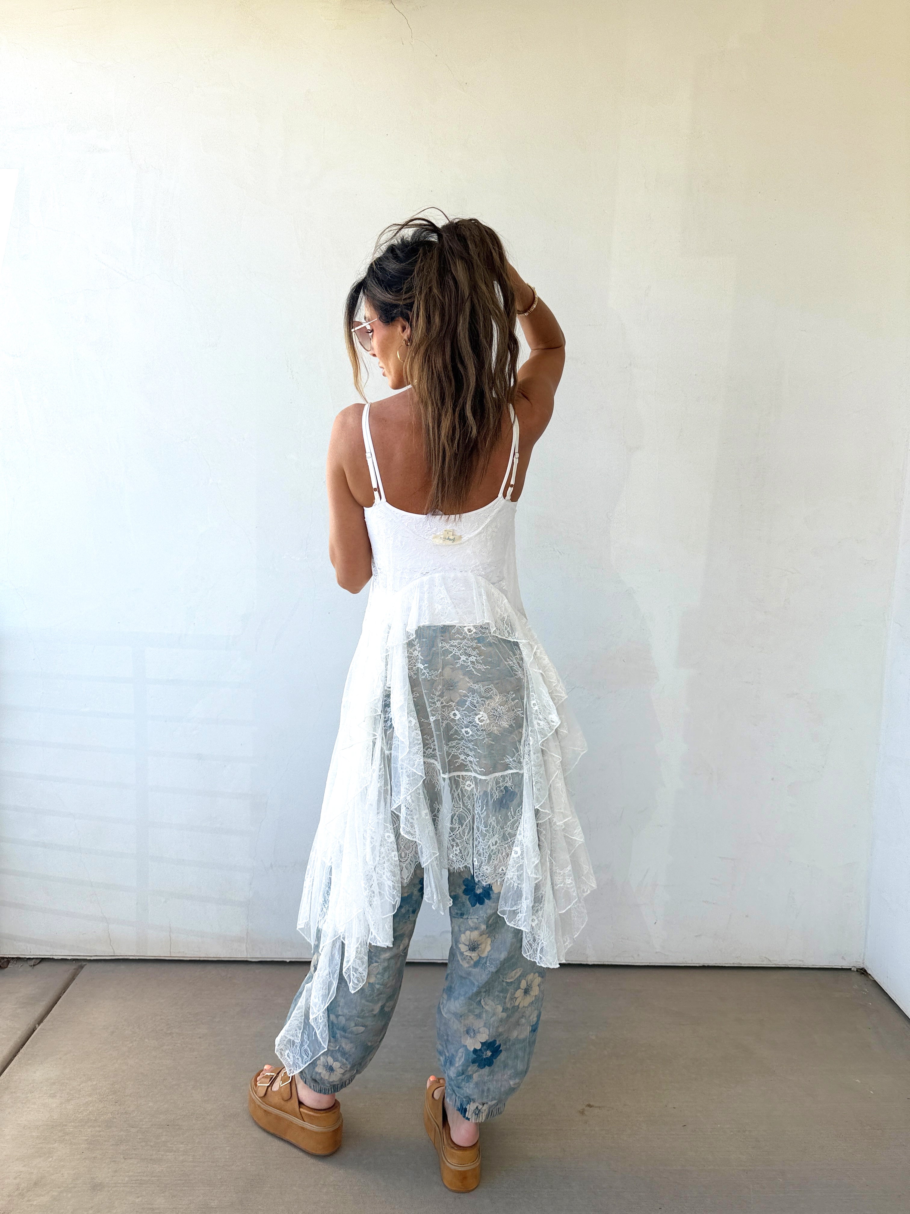 White Whisper Tank Duster
