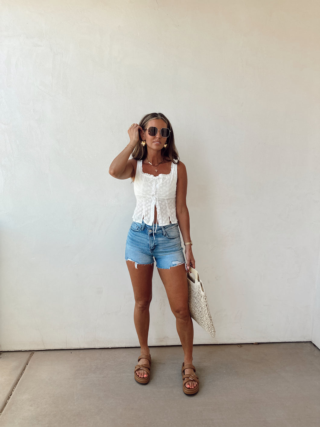 Malorie Denim Shorts