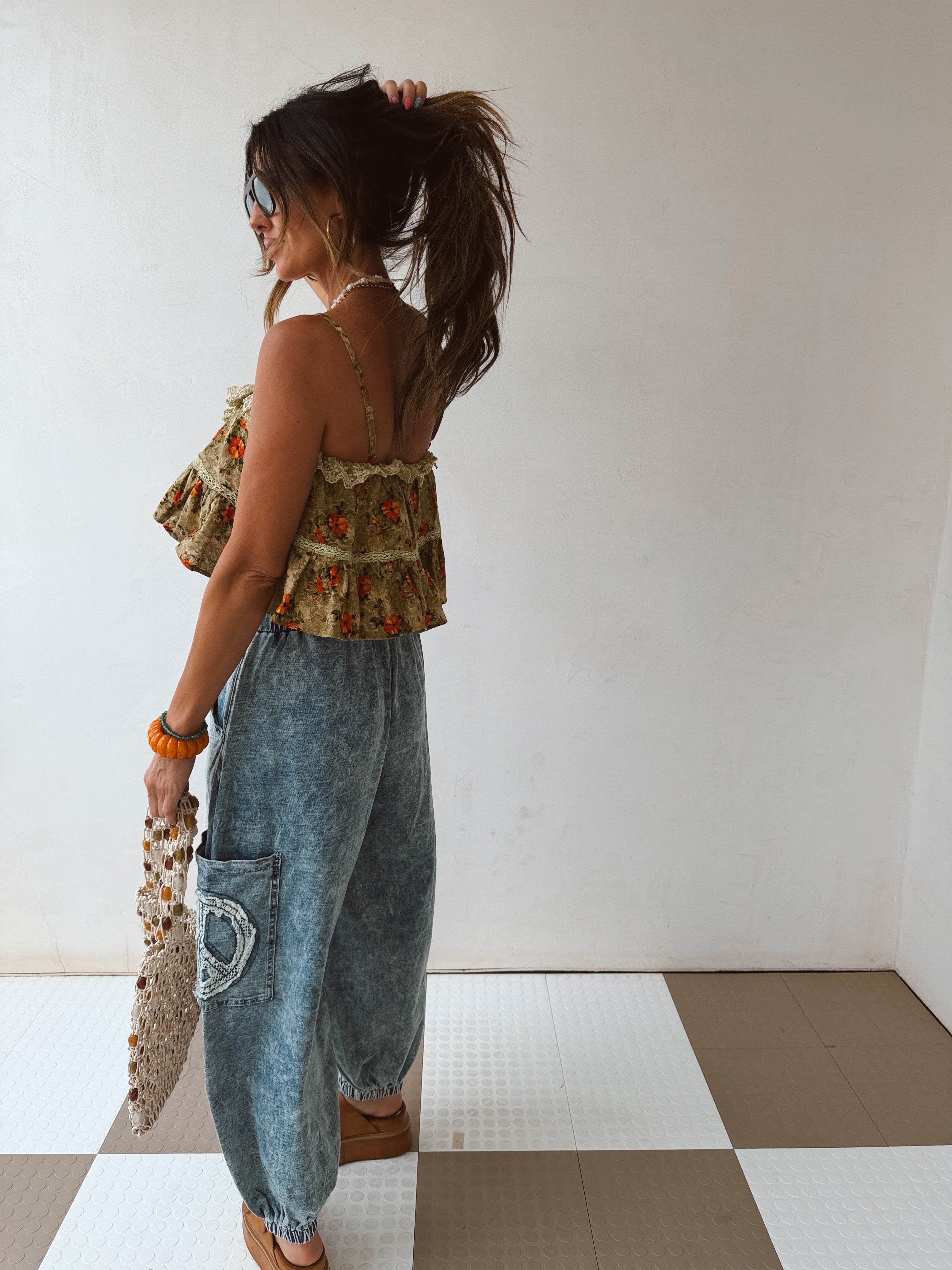 Woodstock Denim Joggers
