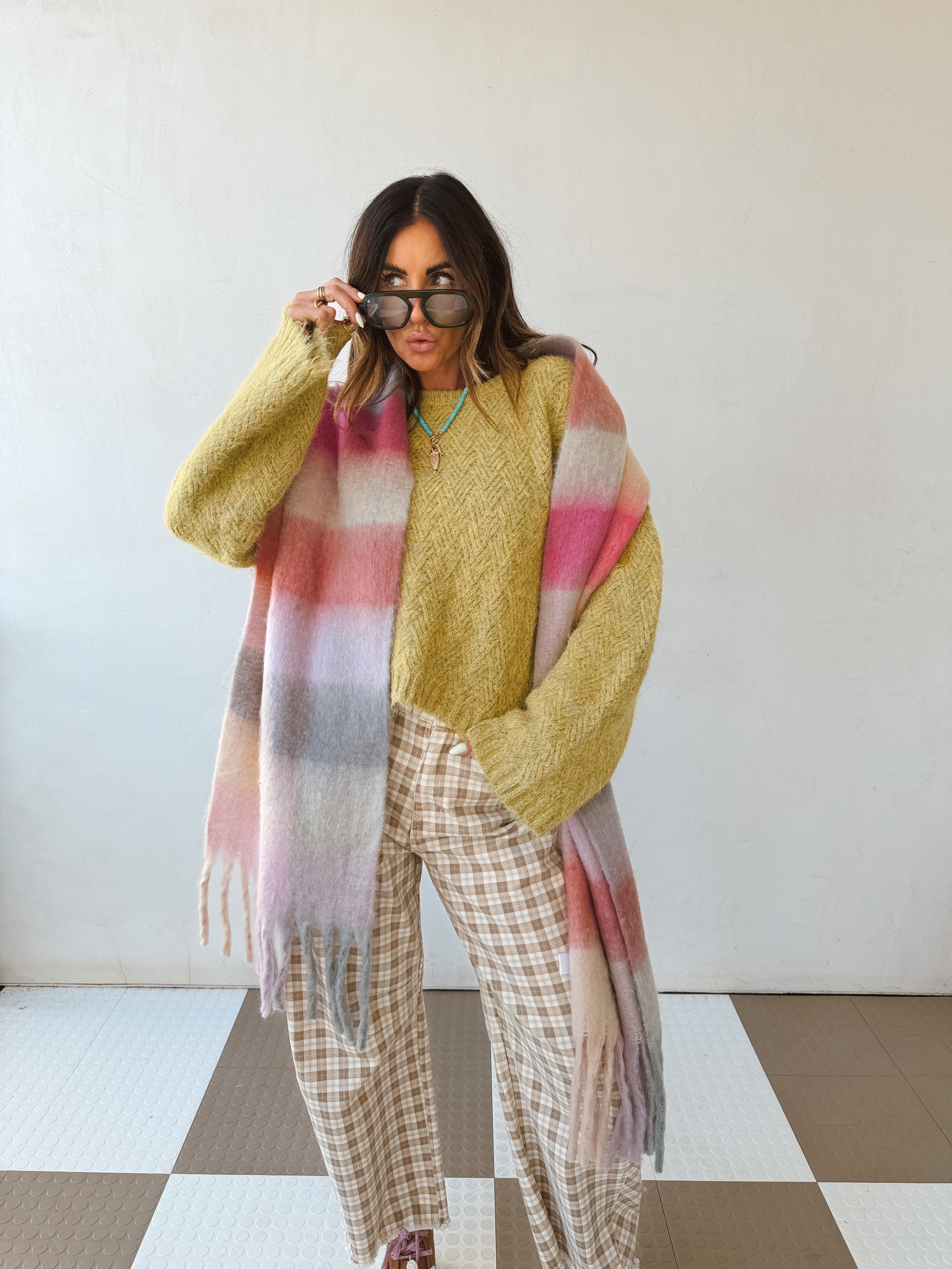 Gilmore Gingham Jeans