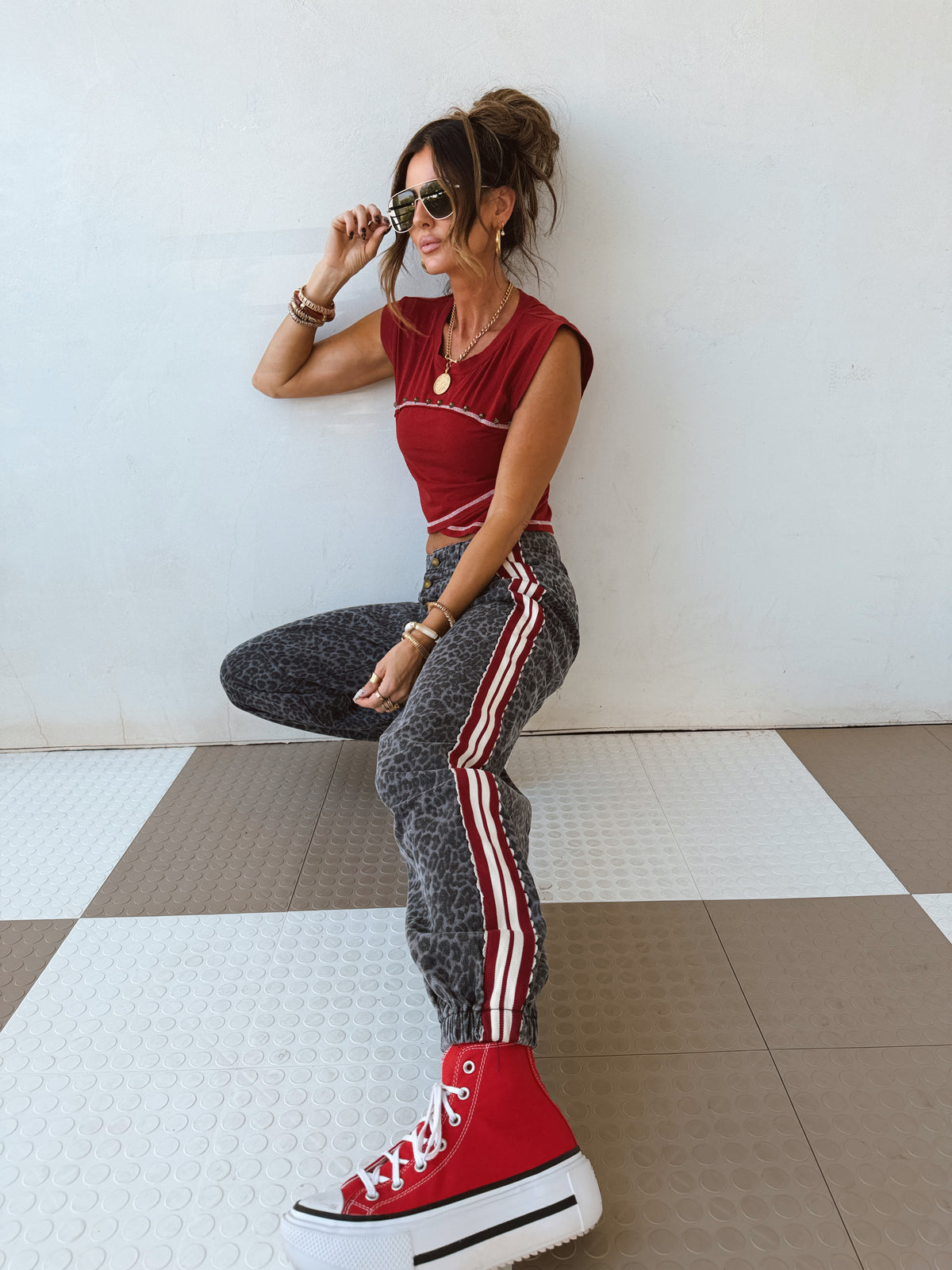 Mustang Joggers- SIZE DOWN