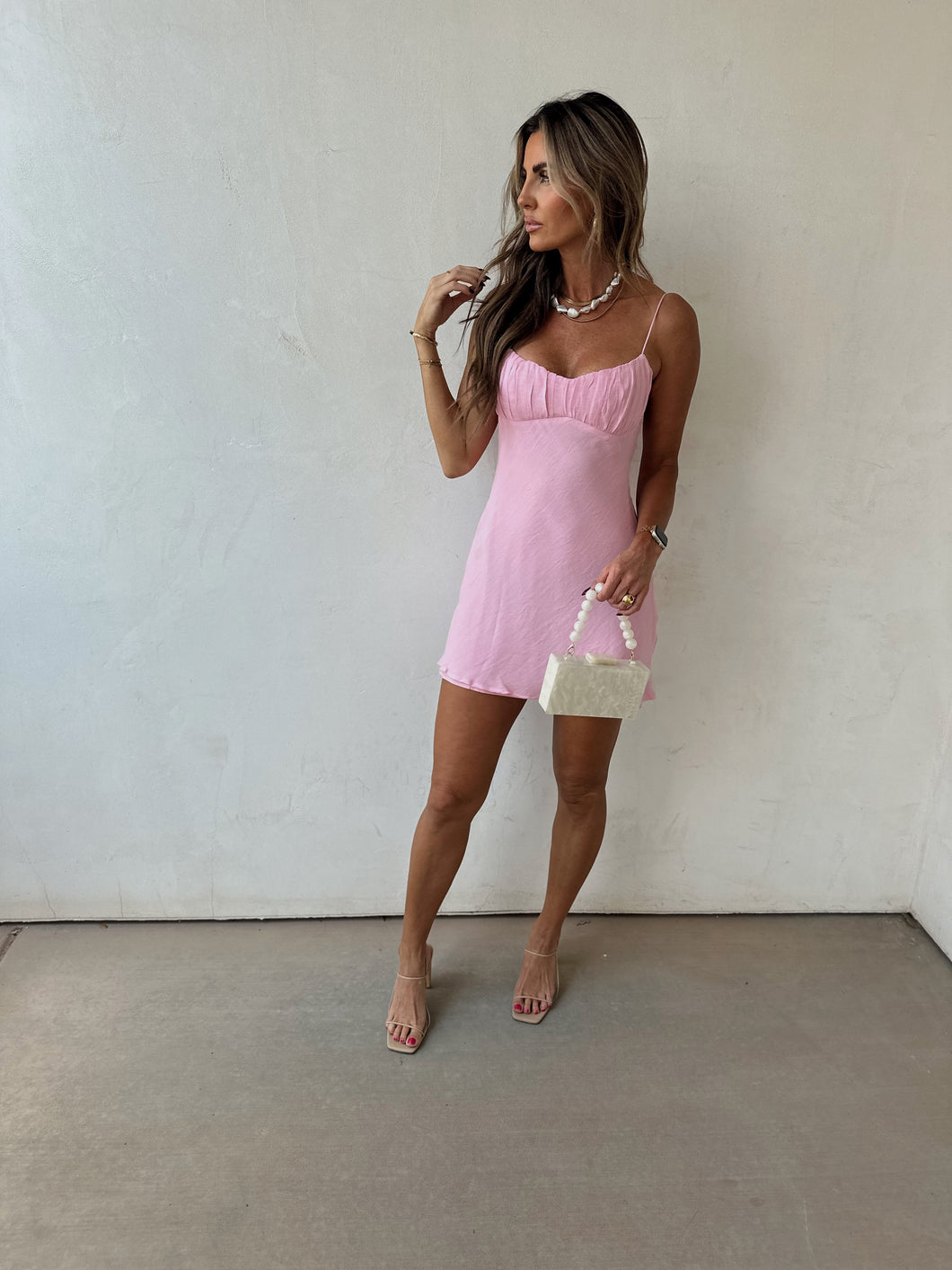 Pink Haze Mini Dress