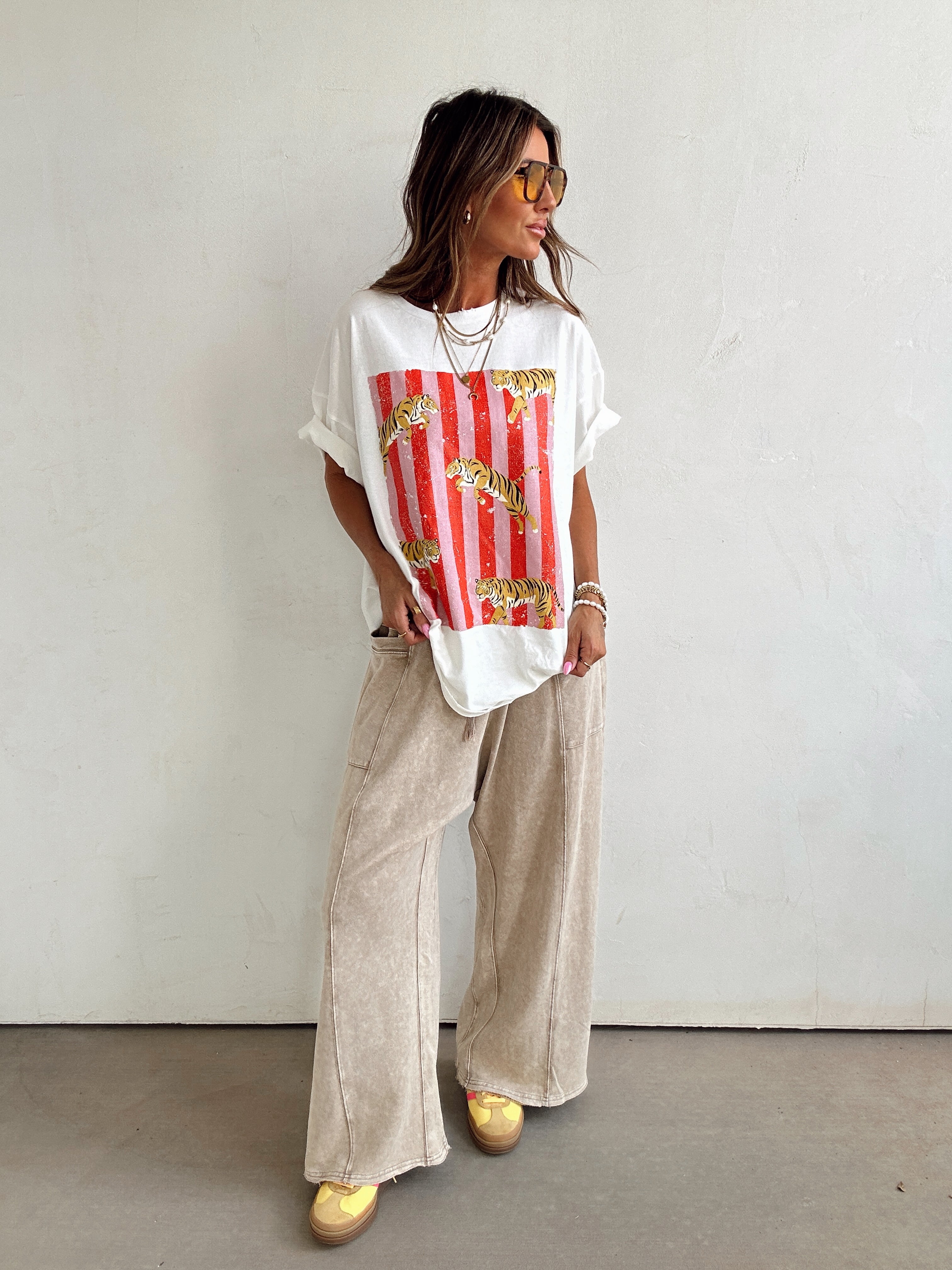 Cold Plunge Harem Pants//Mocha