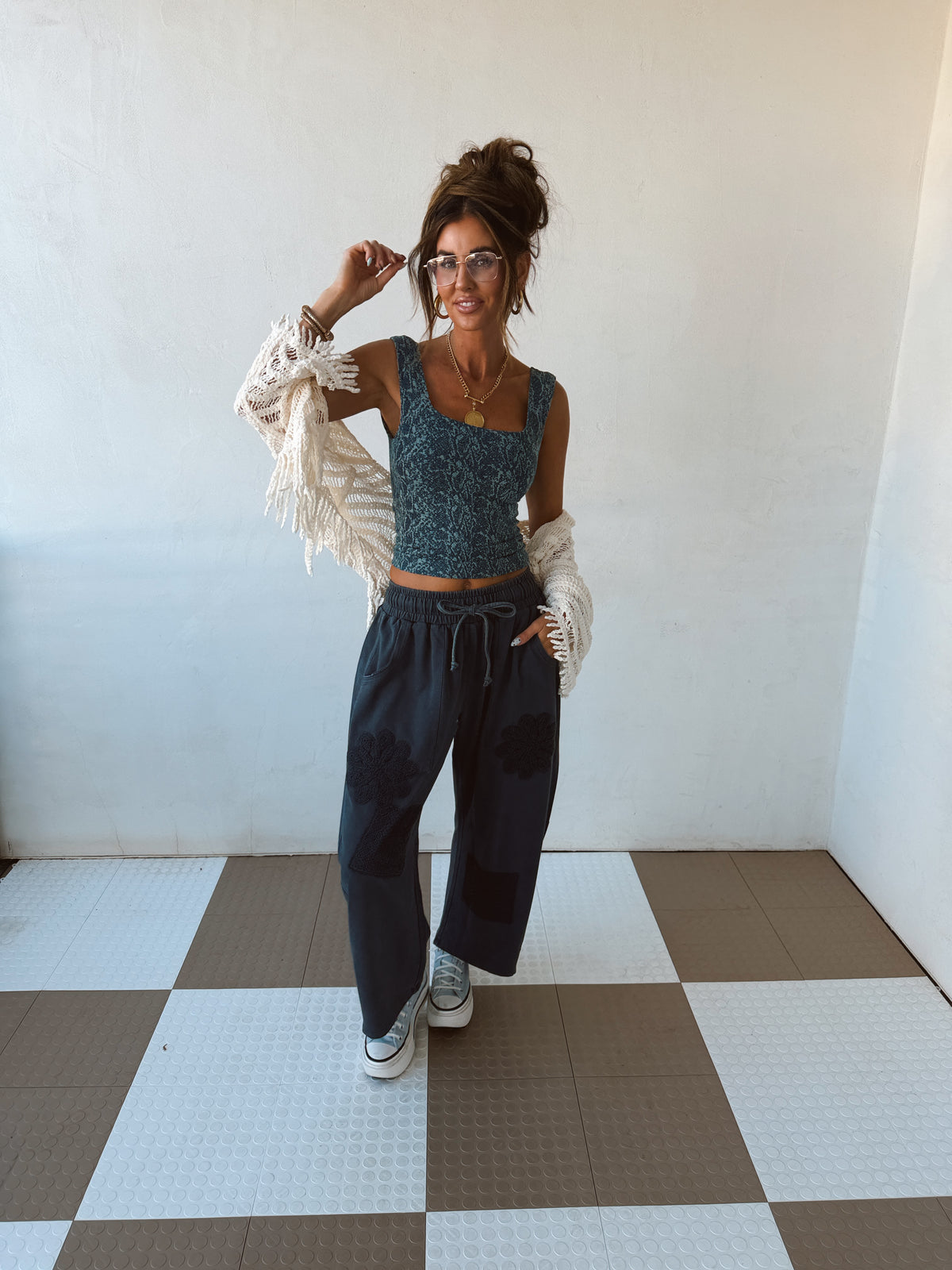 Snakeskin Top