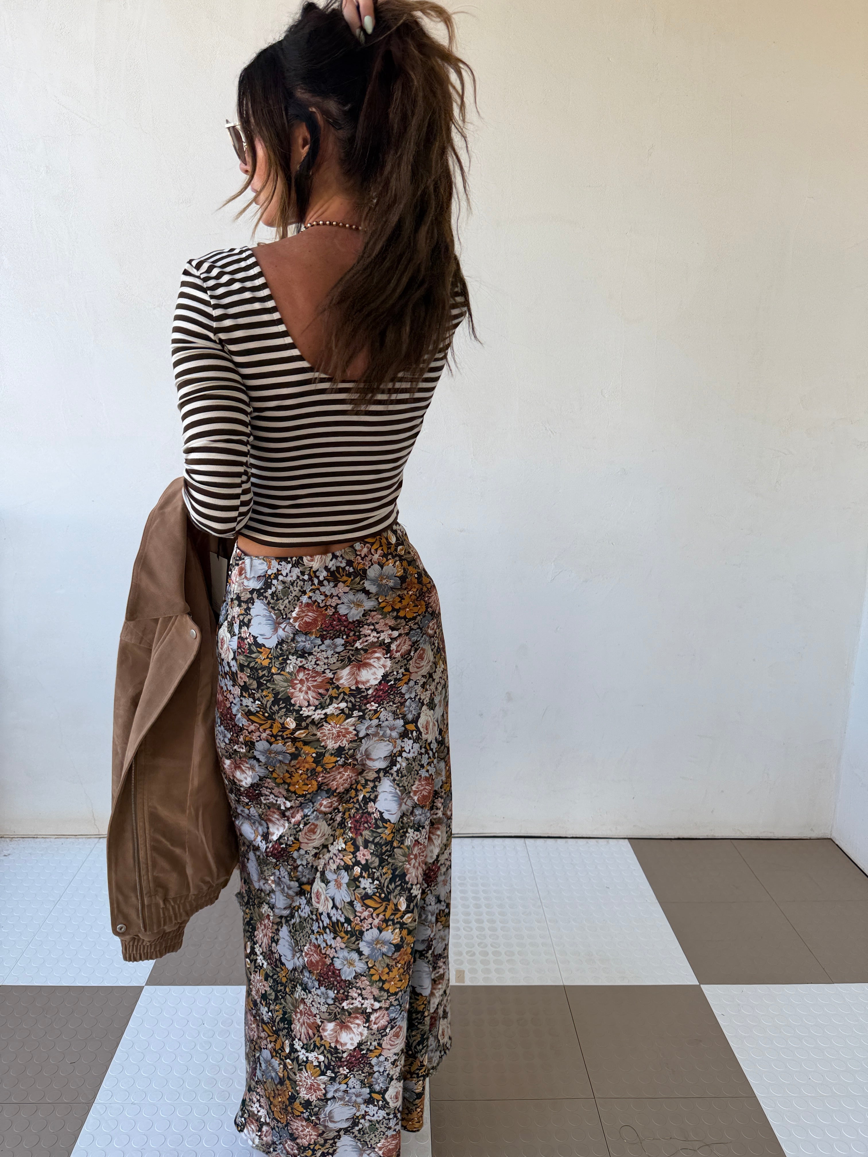 Open Road Stripe Top