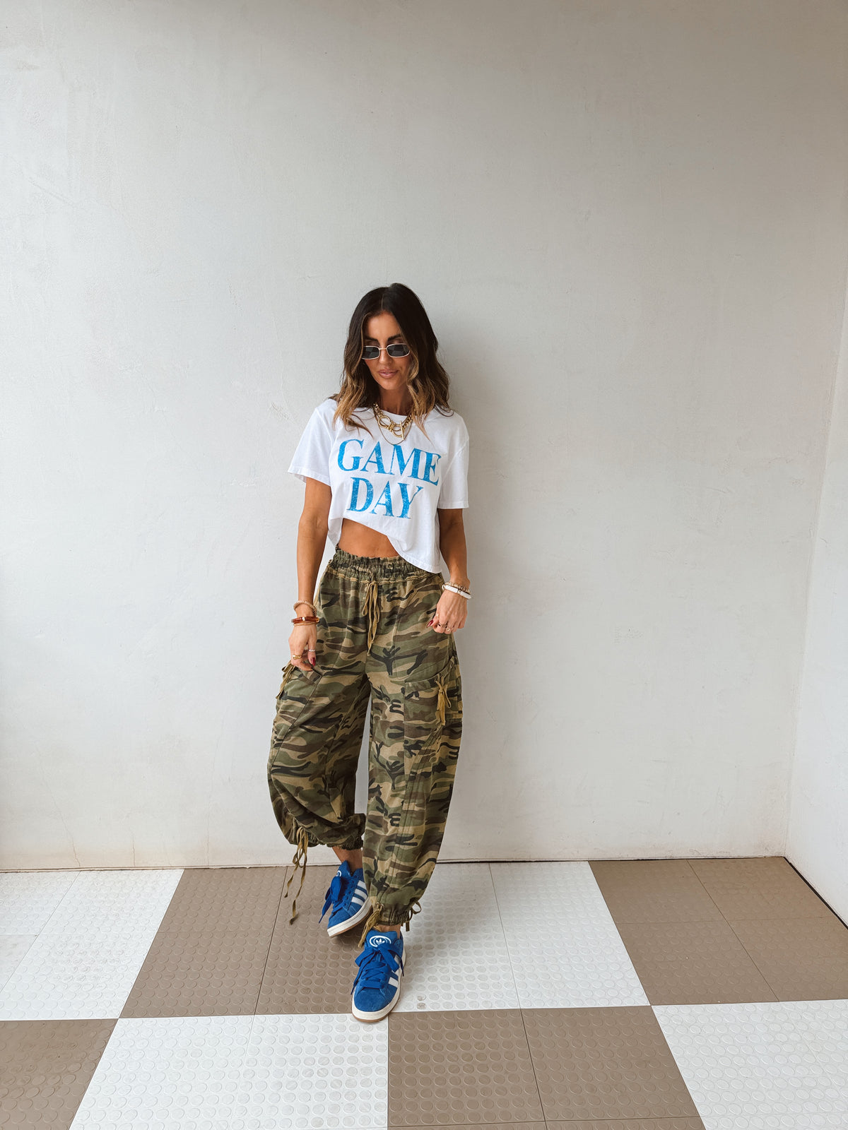 Game Day cropped Tee