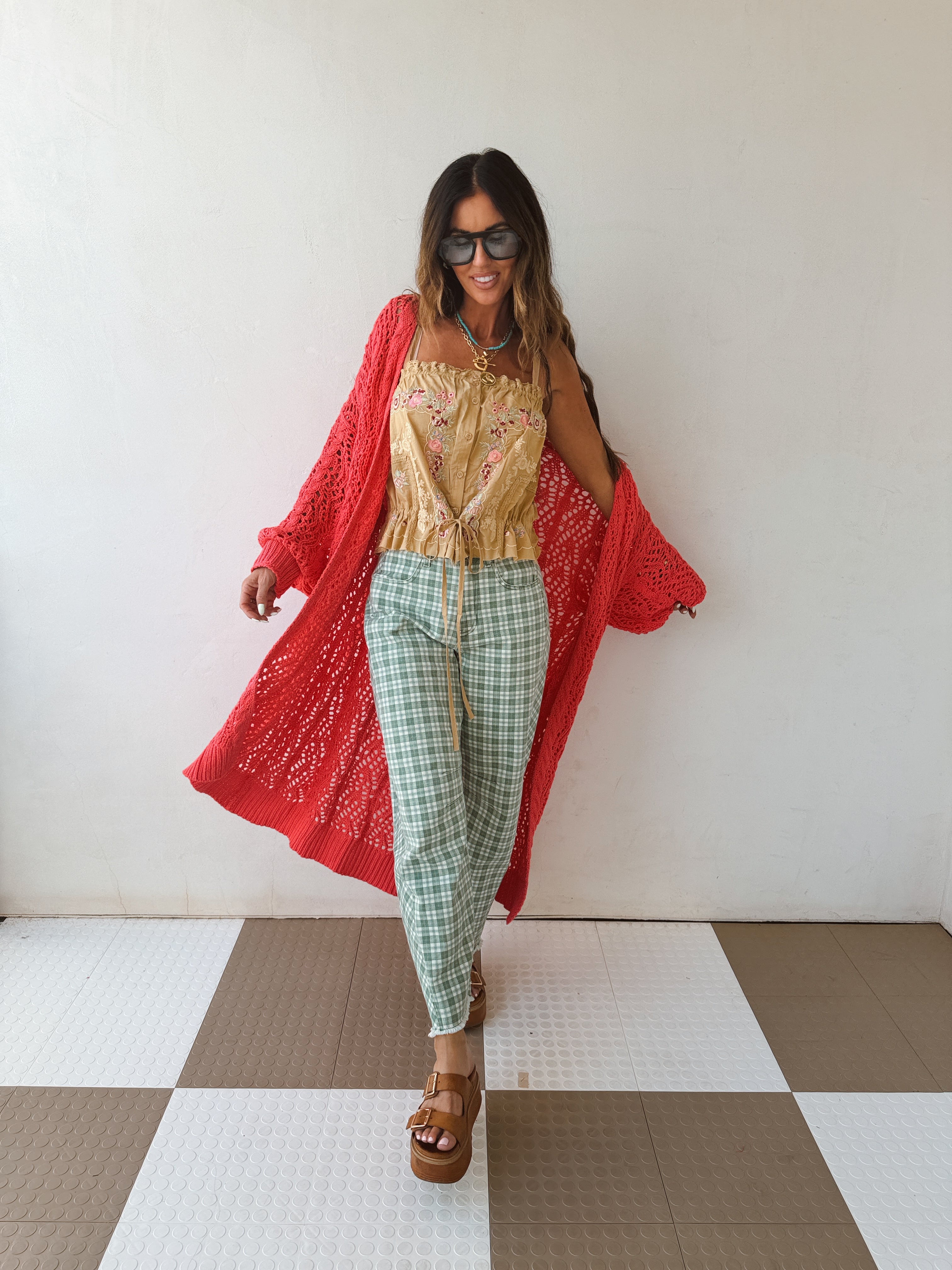 Raspberry Slush Cardigan
