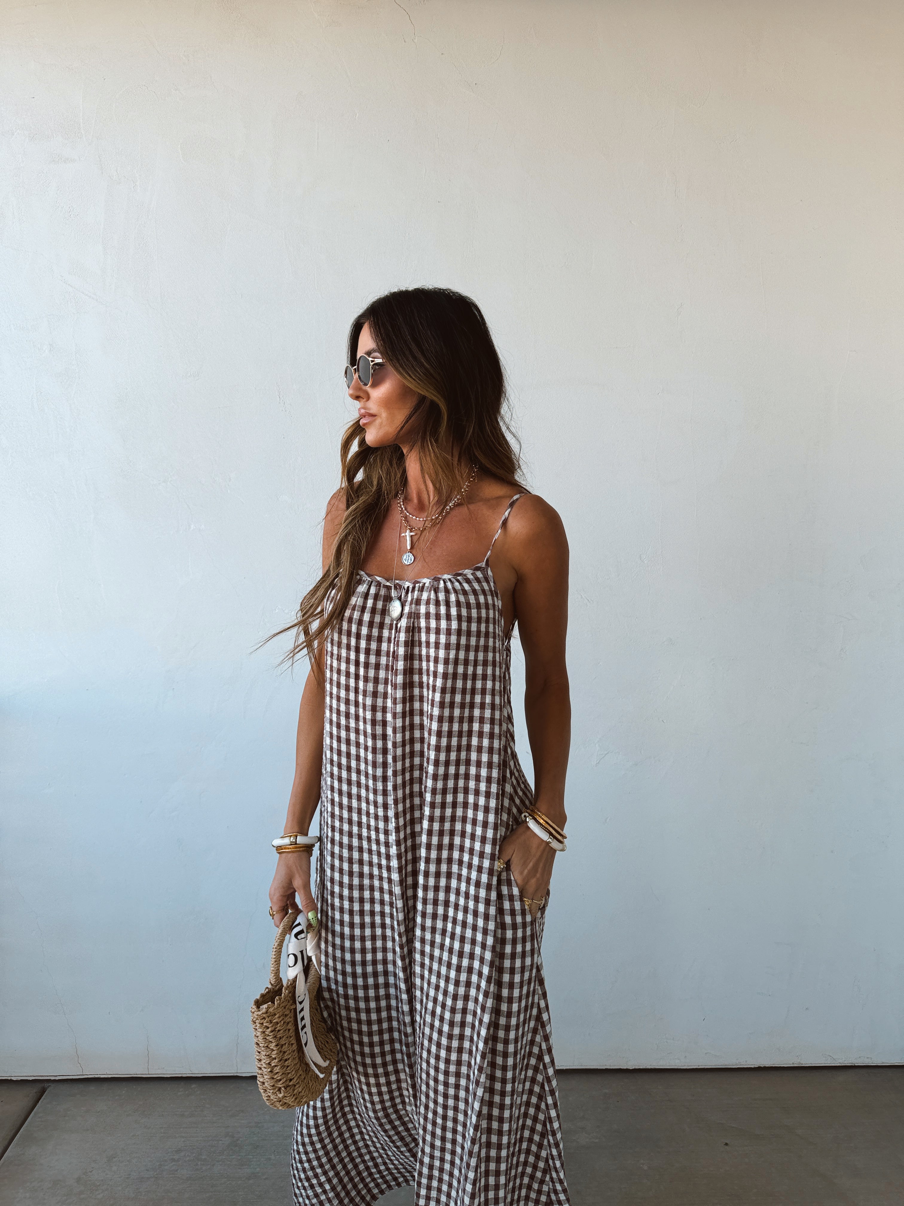 Girlfriend Gingham Dress