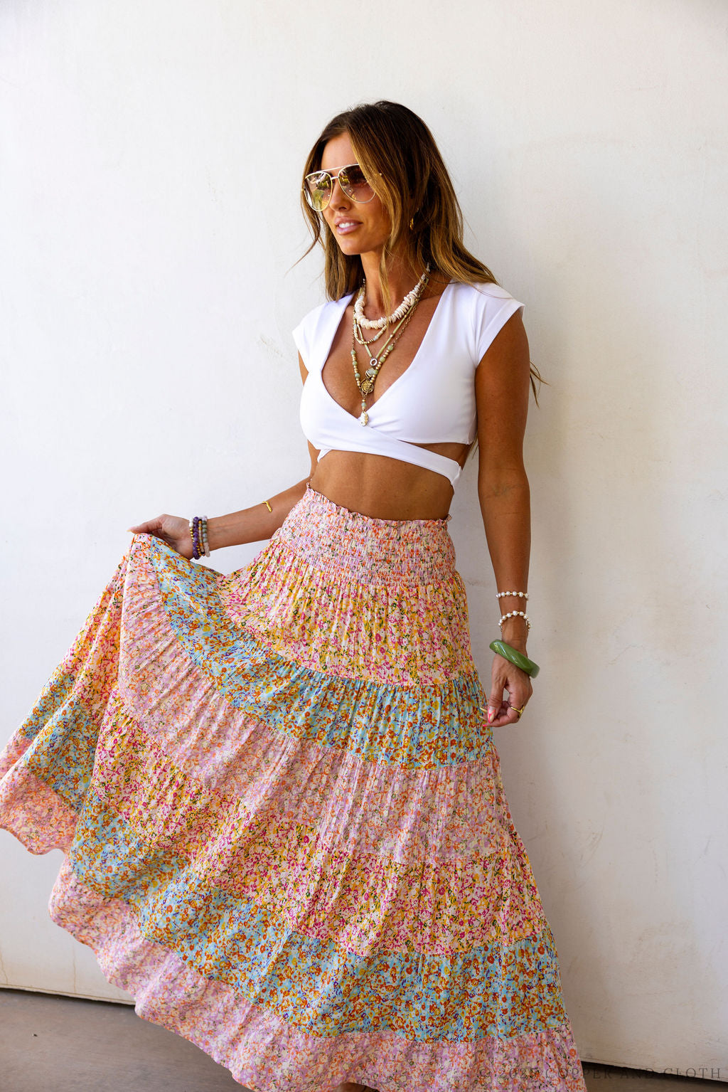 Wandering Wildflowers Skirt