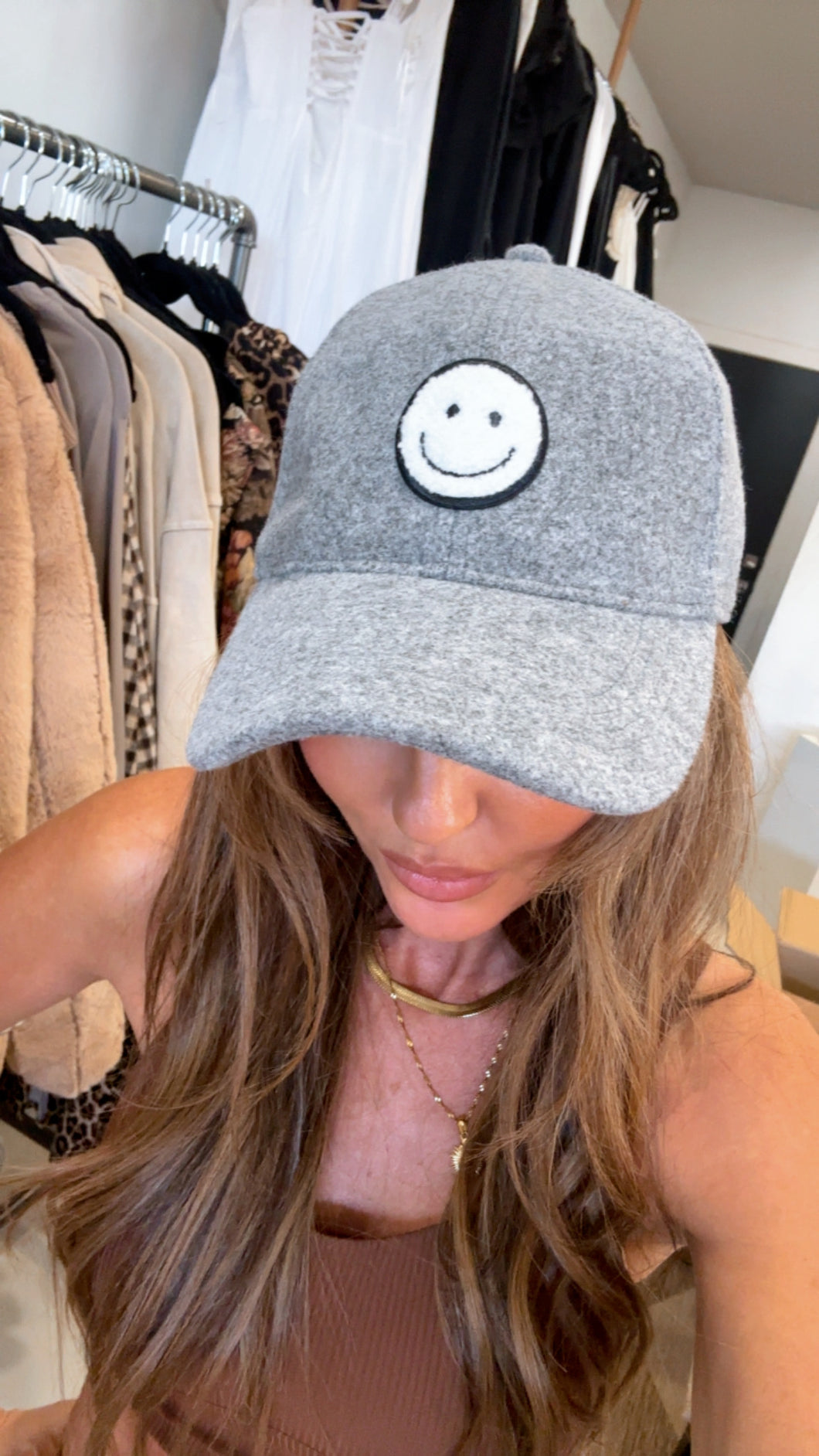 Smiley Face Baseball Cap