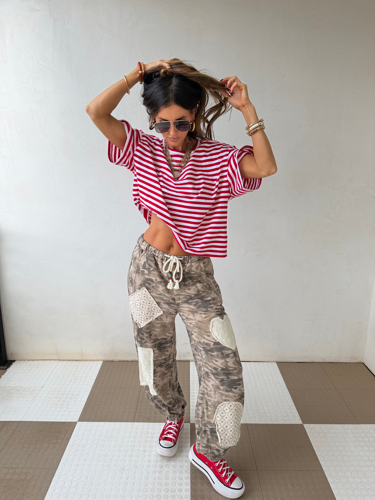 Mixed Media Joggers