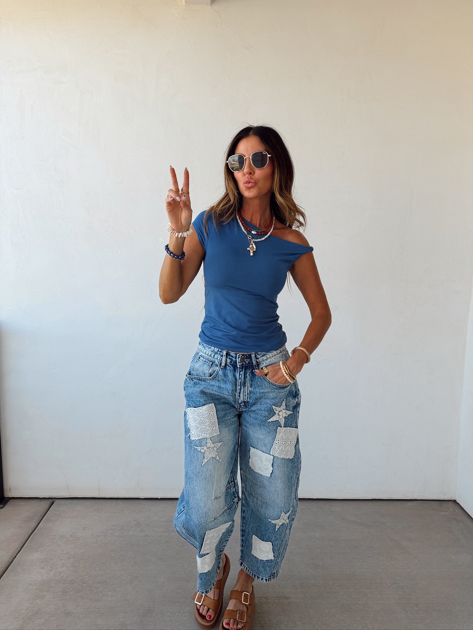 Bluebird Bliss Top