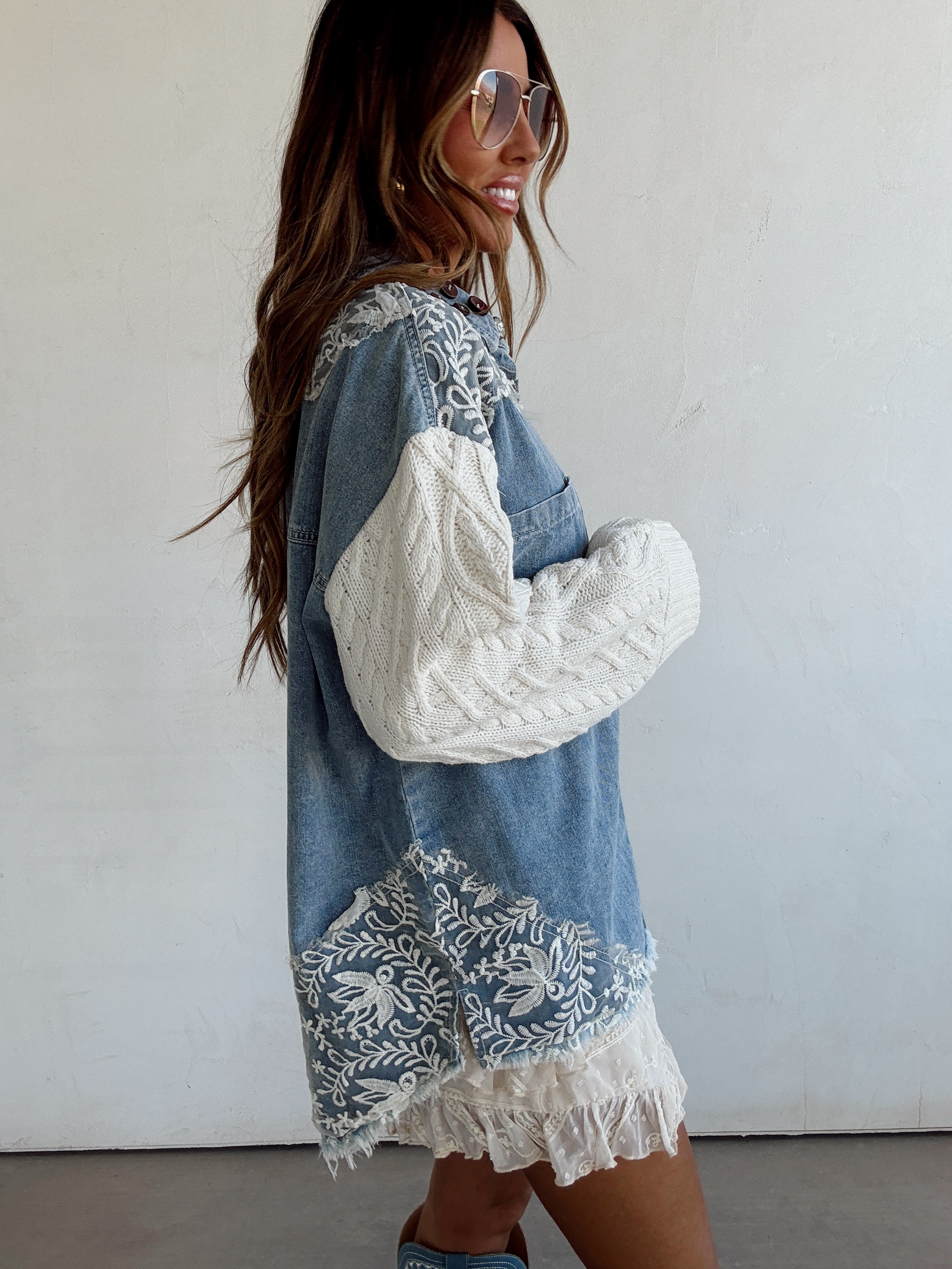 Denim Poetry Jacket