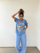 Load image into Gallery viewer, Save a Cowboy Graphic Tee//Blue
