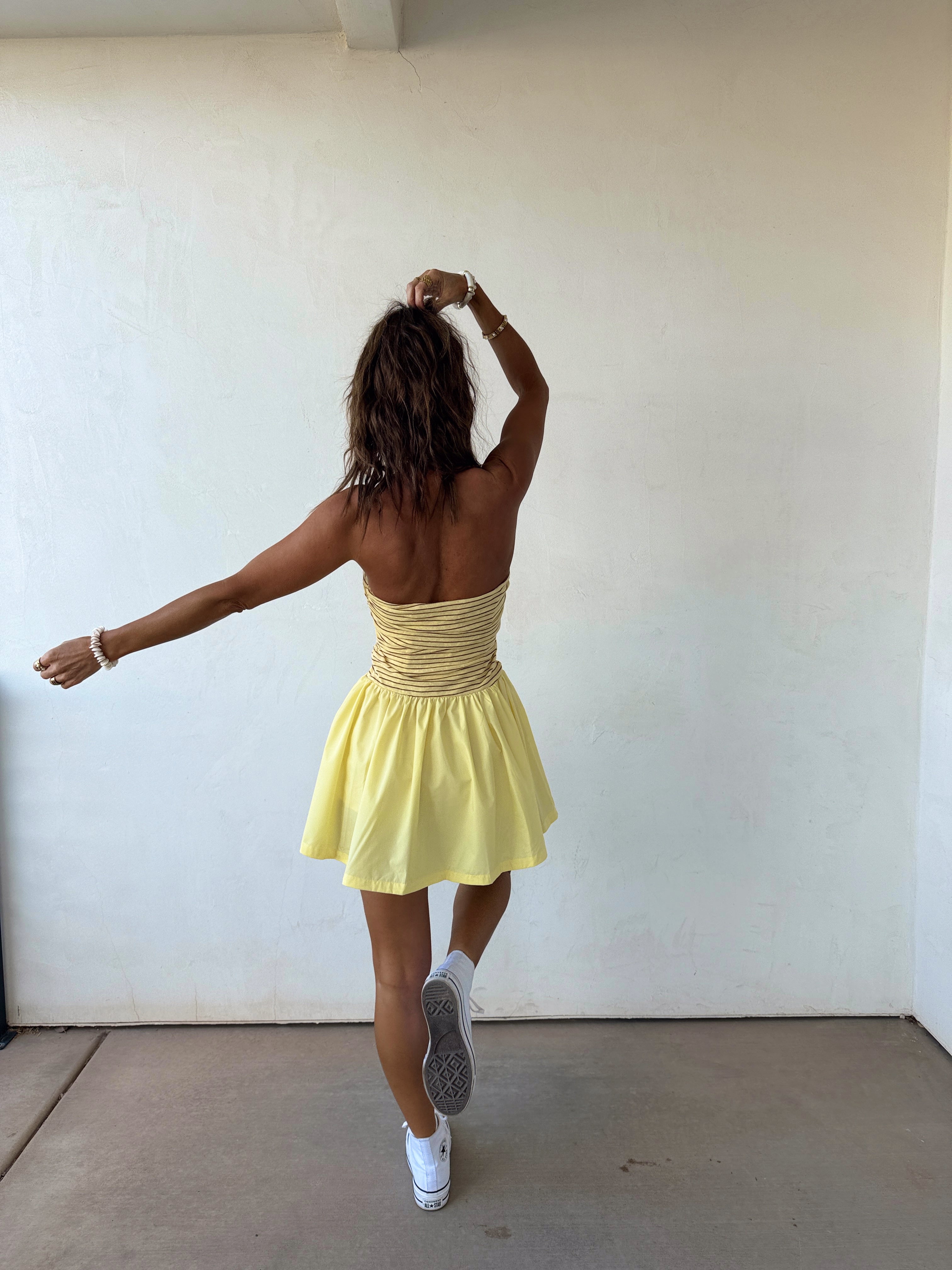 Lemon Drop Mini Dress