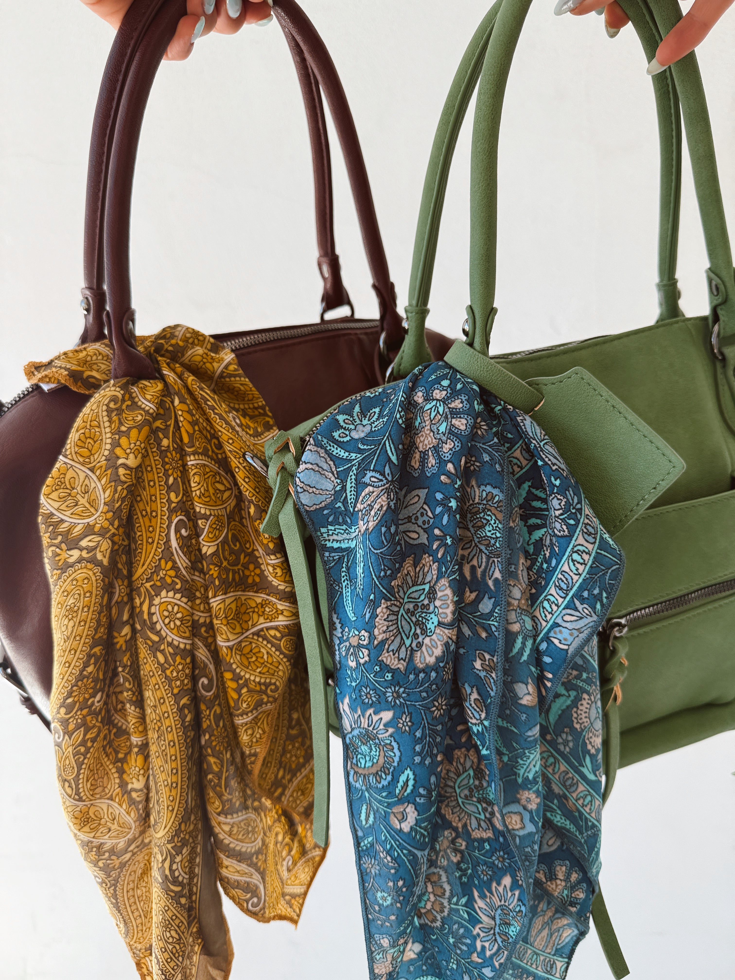 Voyage Head or Bag Scarf
