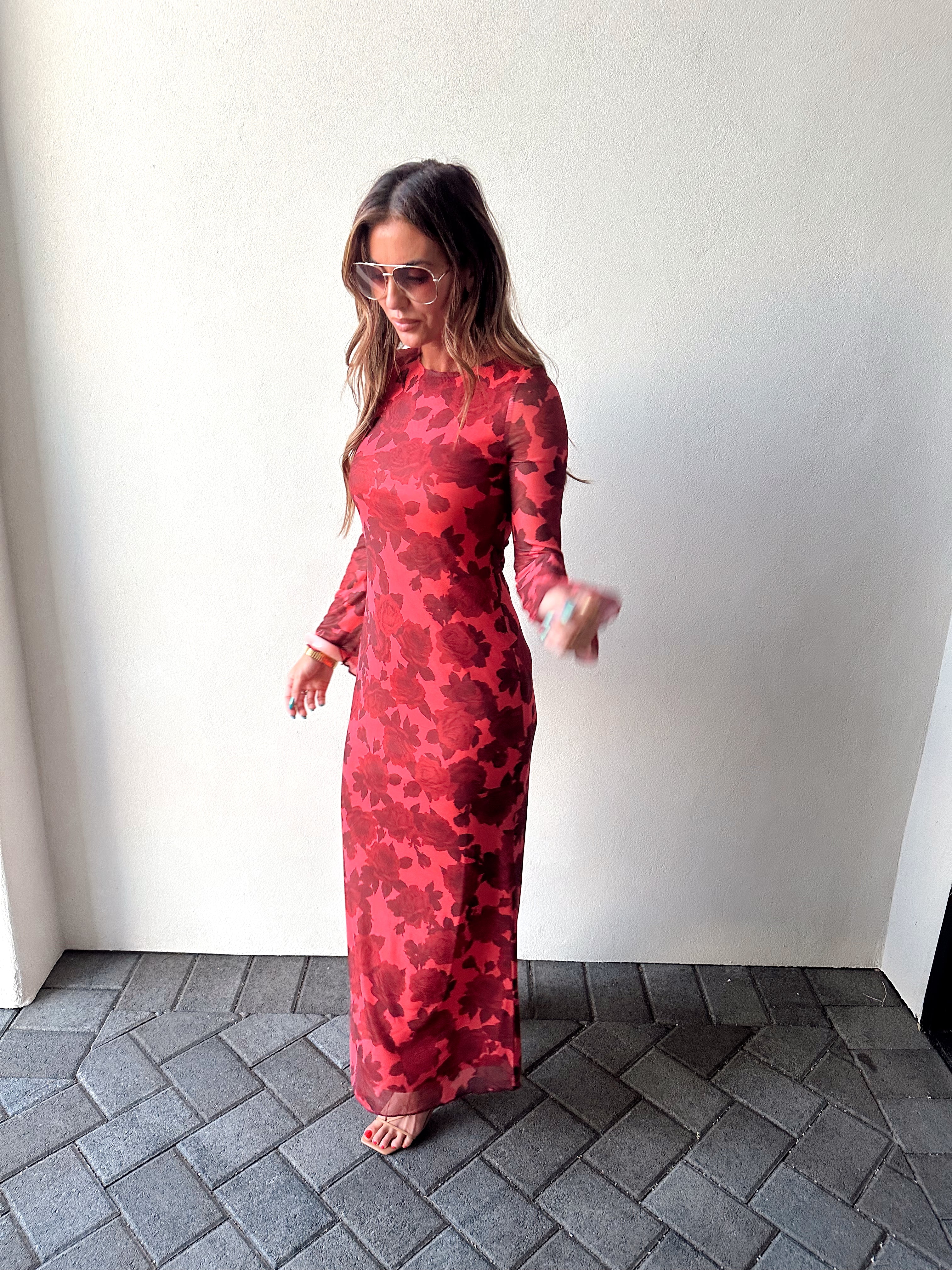 Petal Whisper Dress
