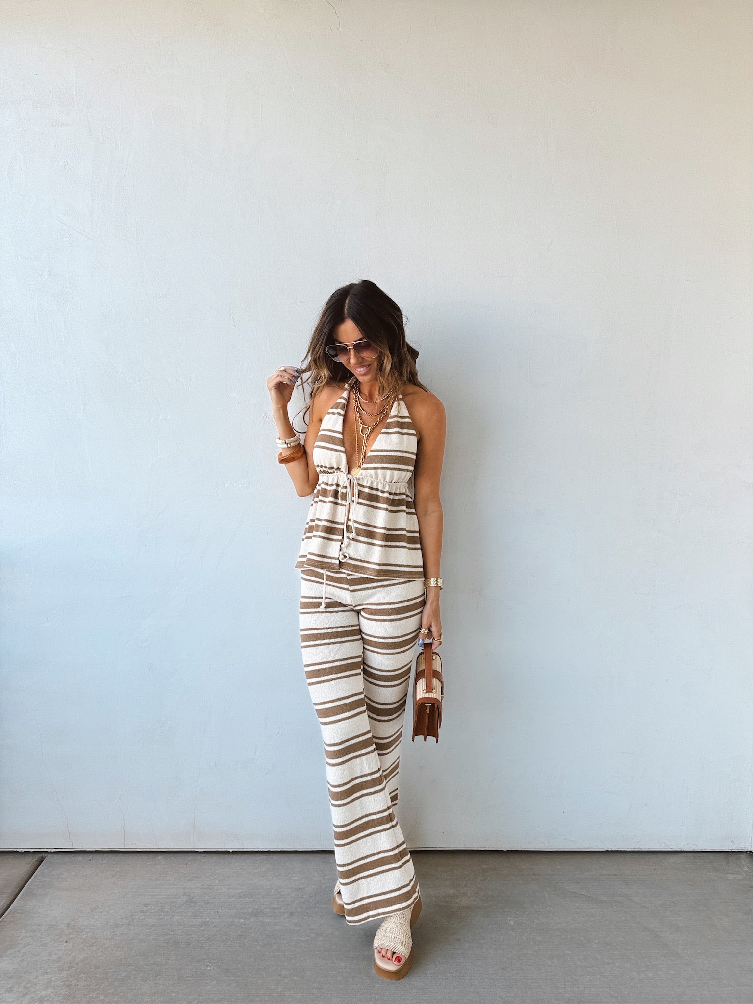 Oat Knit Set