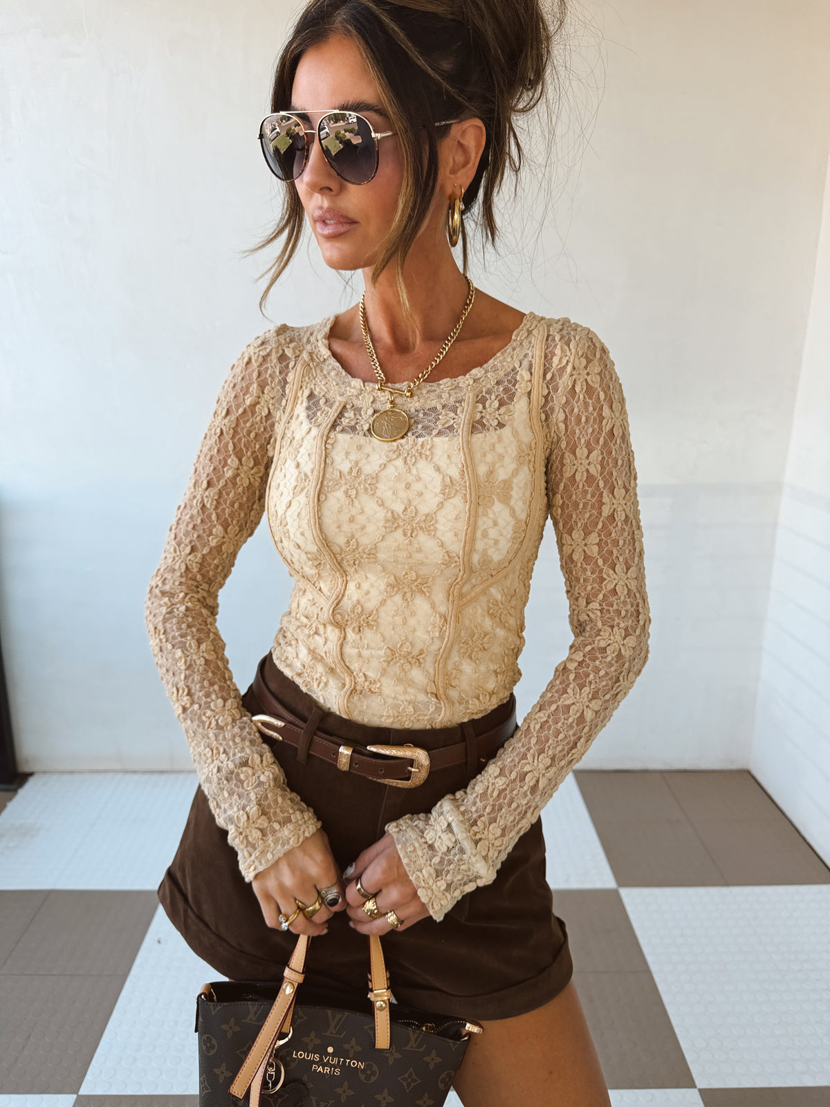 Arley Lace Top