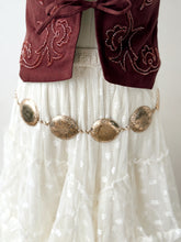 Load image into Gallery viewer, Gold Rounds Concho Belt
