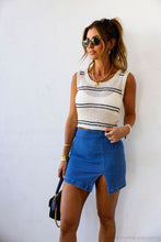 Load image into Gallery viewer, Blue Jean Baby Skirt
