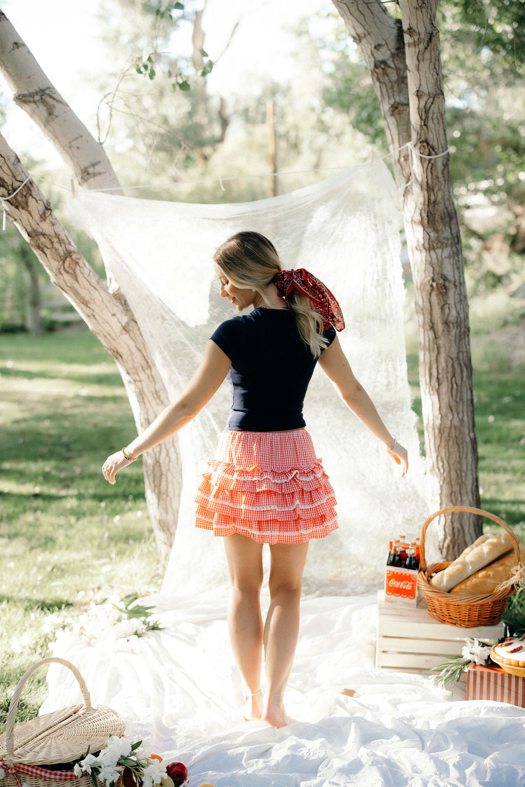 Ruby Picnic Skirt