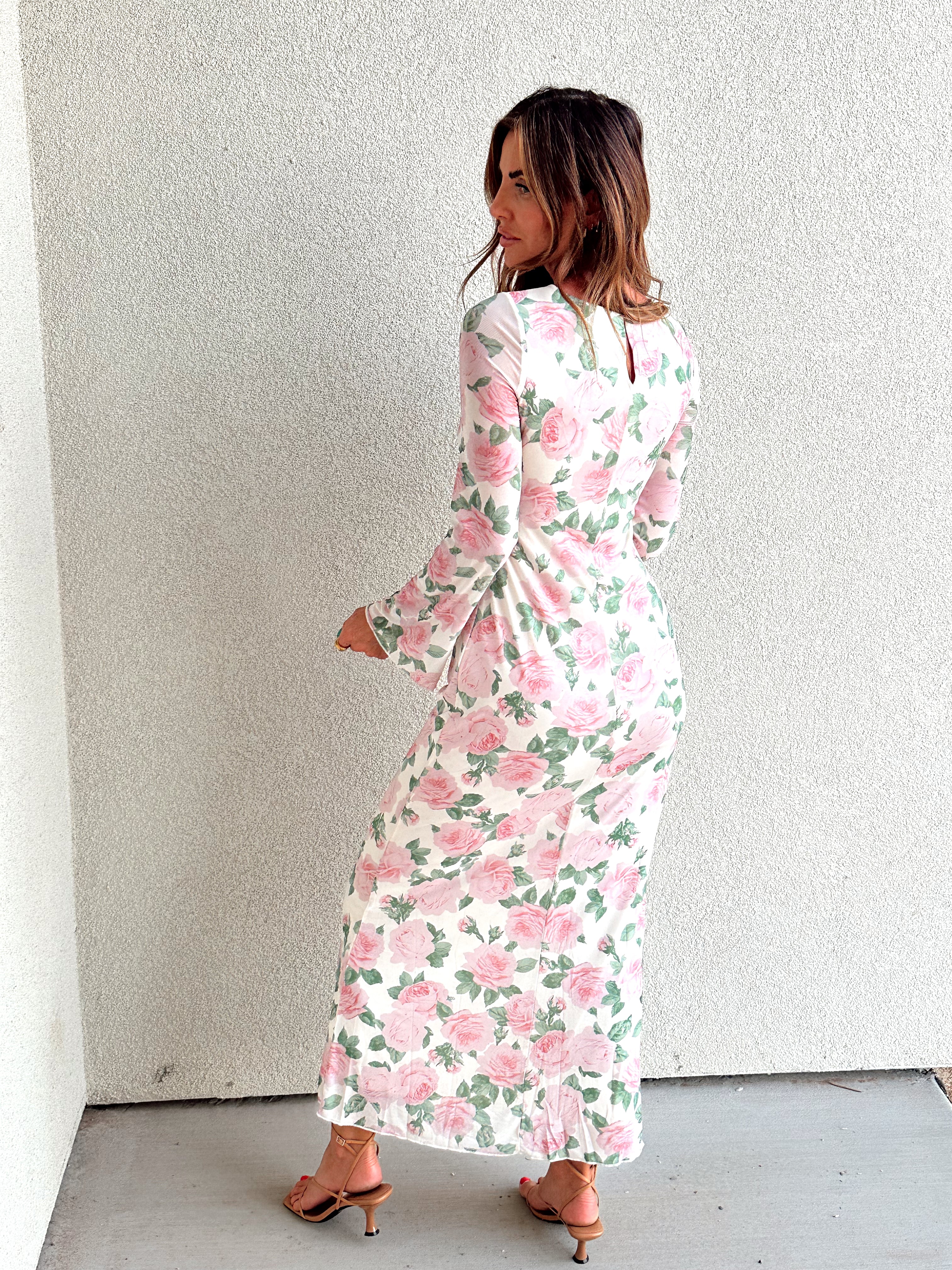 Petal Whisper Dress