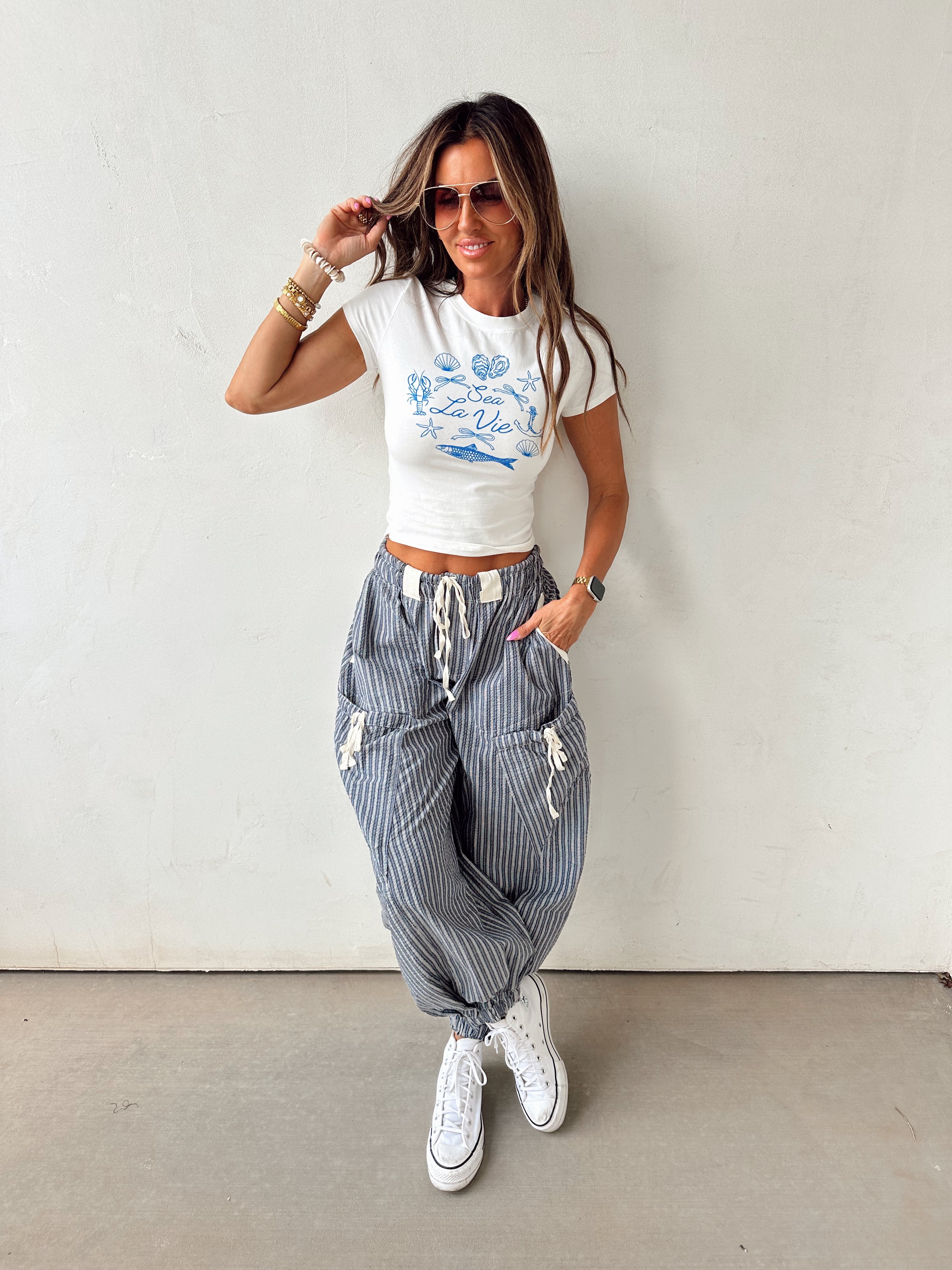Sea La Vie Baby Tee
