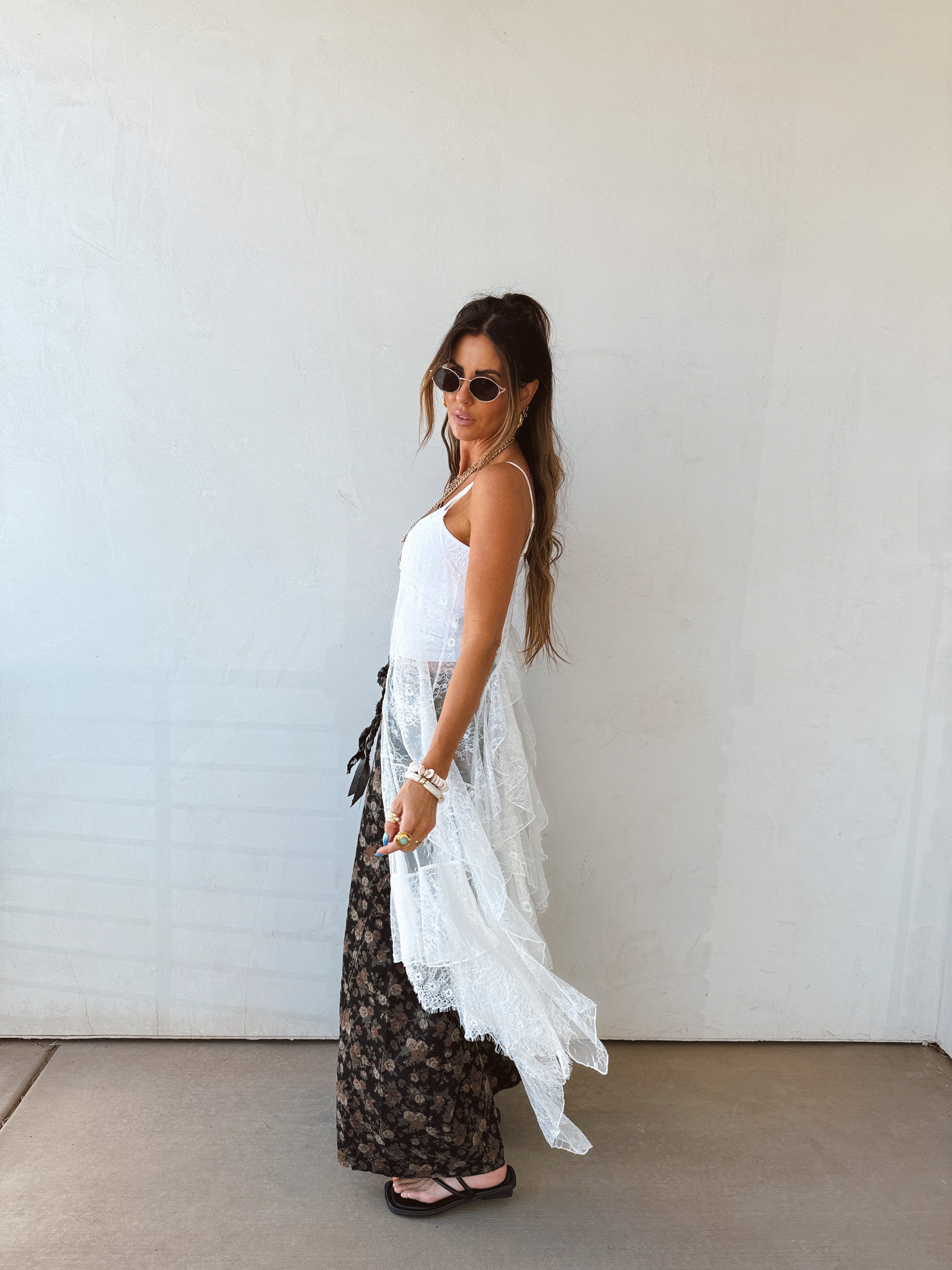 White Whisper Tank Duster